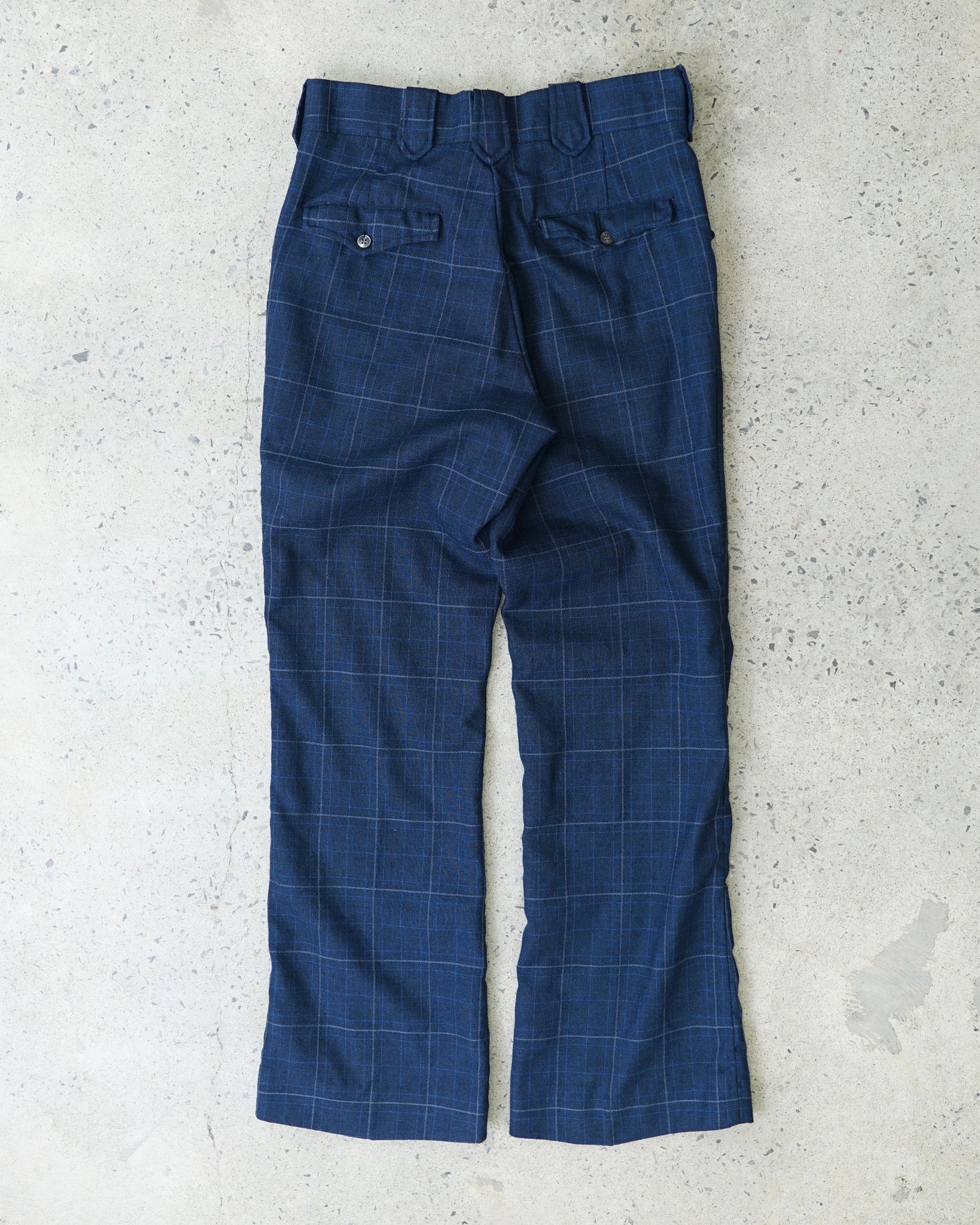 vintage plaid trousers - 30x30.5