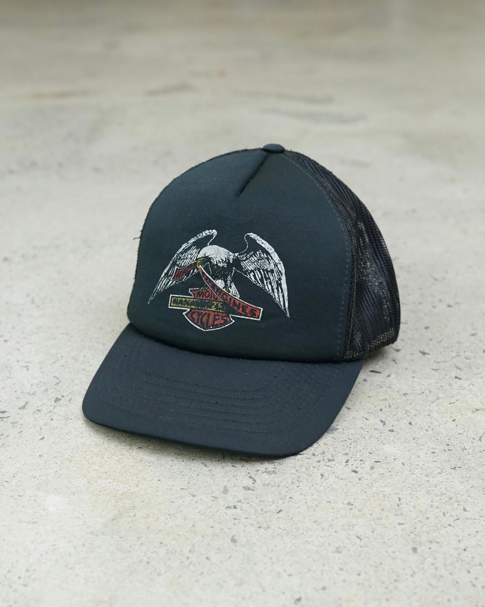 motor cycles trucker hat