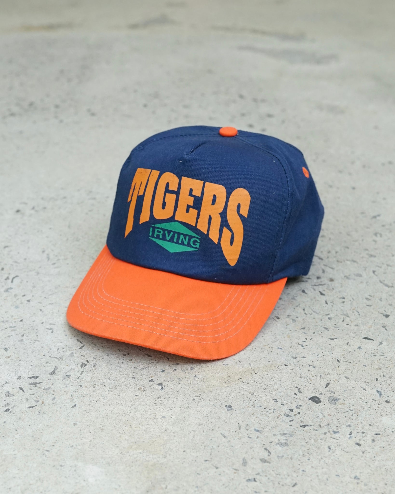 tigers irving leather strapback hat