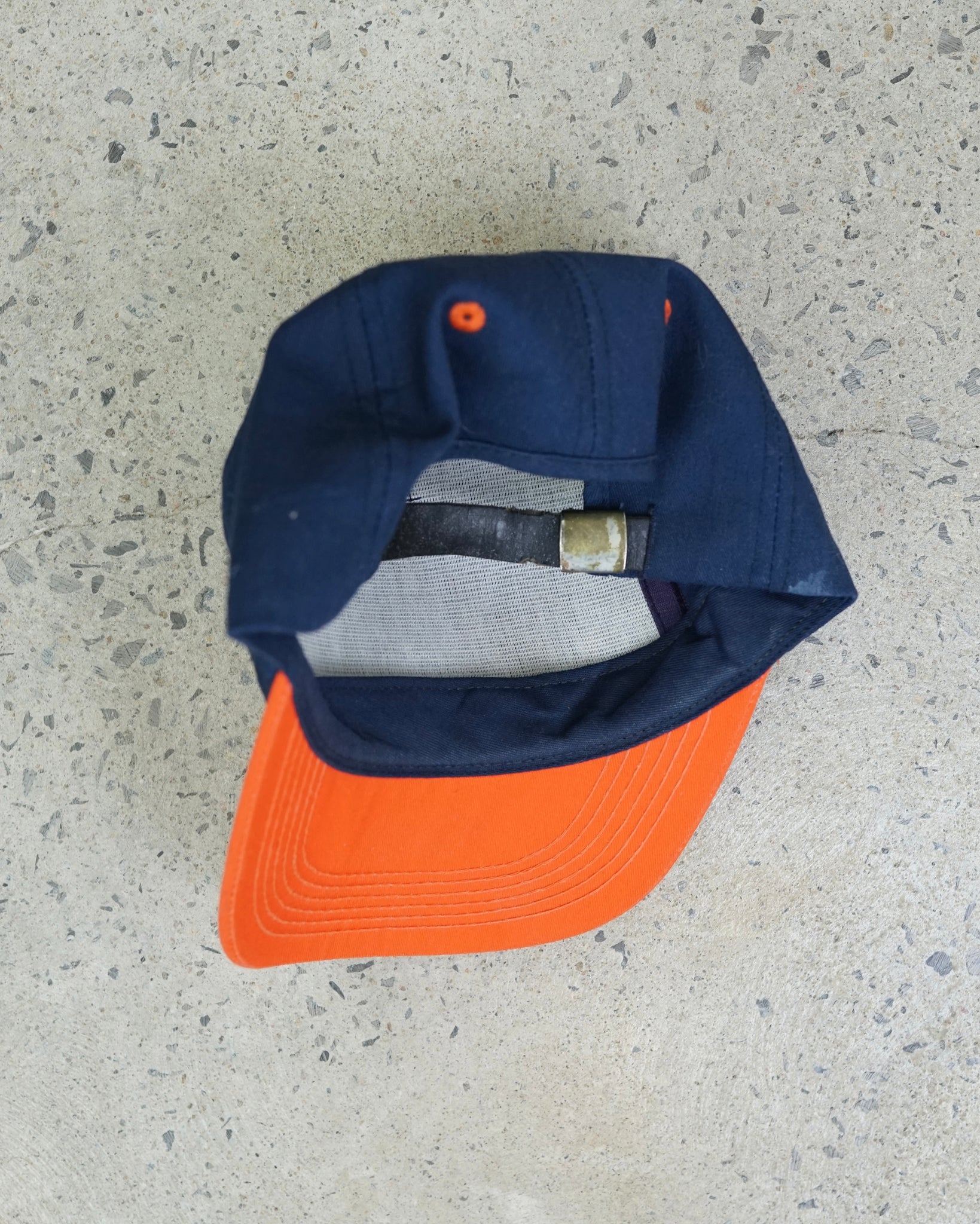 tigers irving leather strapback hat