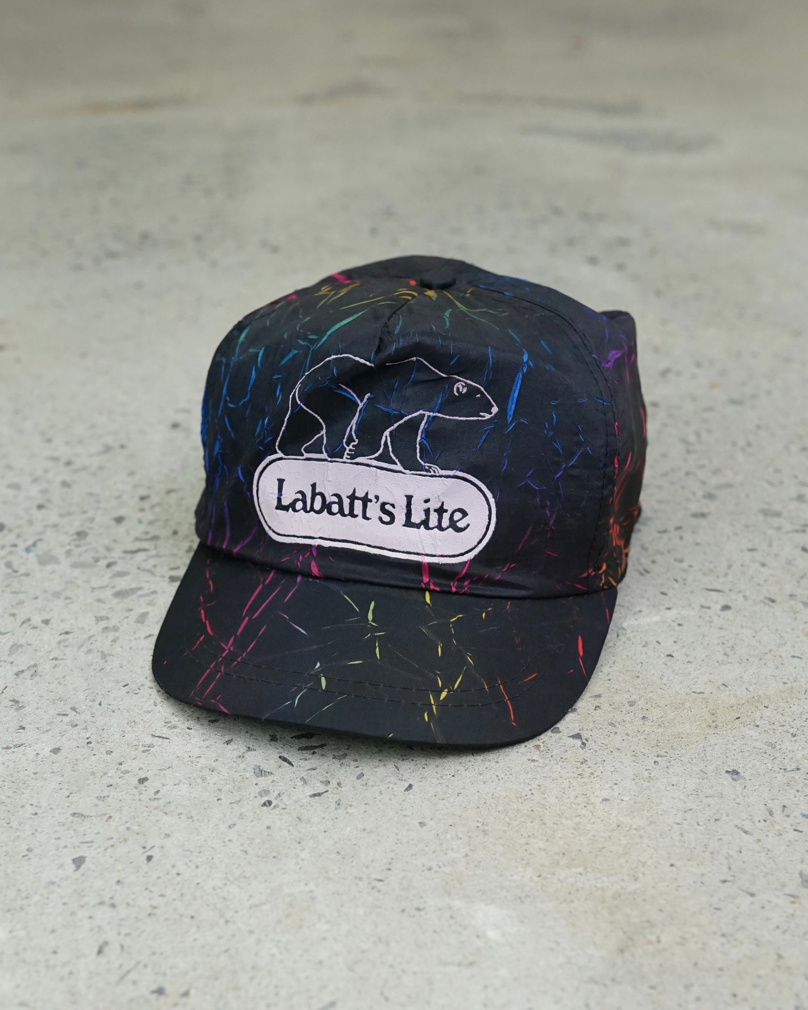 labatt's lite snapback hat