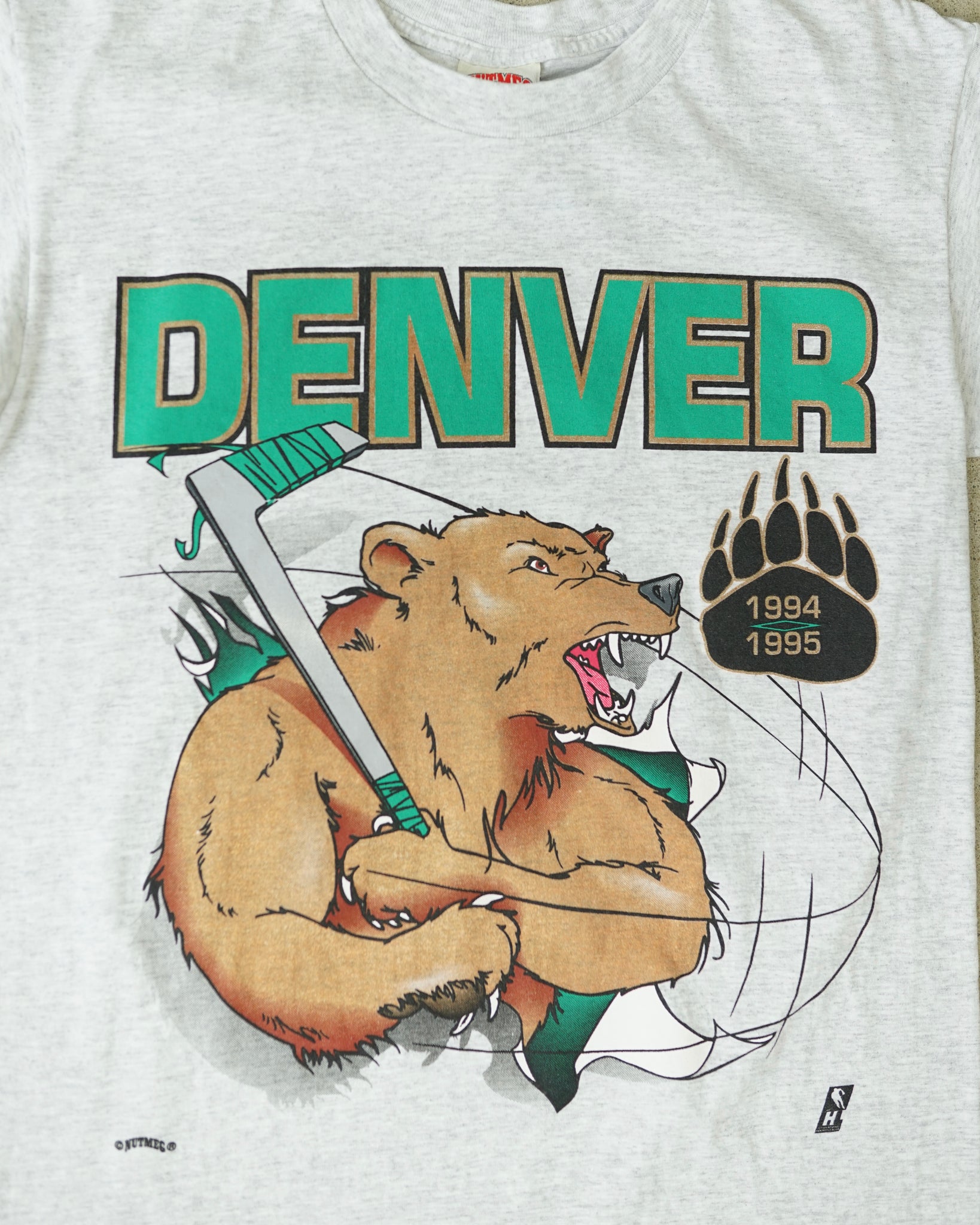 denver grizzlies t-shirt - medium