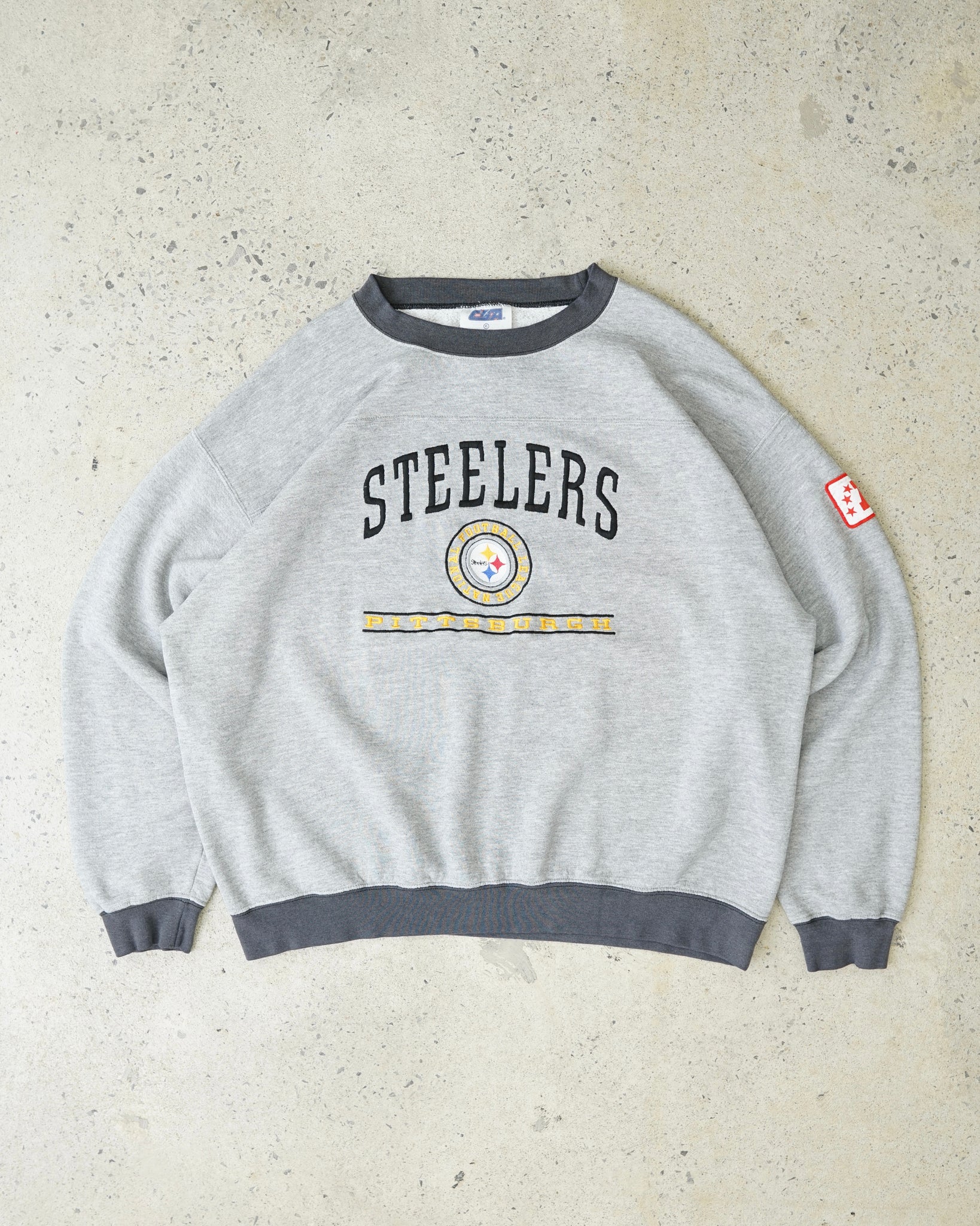 steelers crewneck - short XL