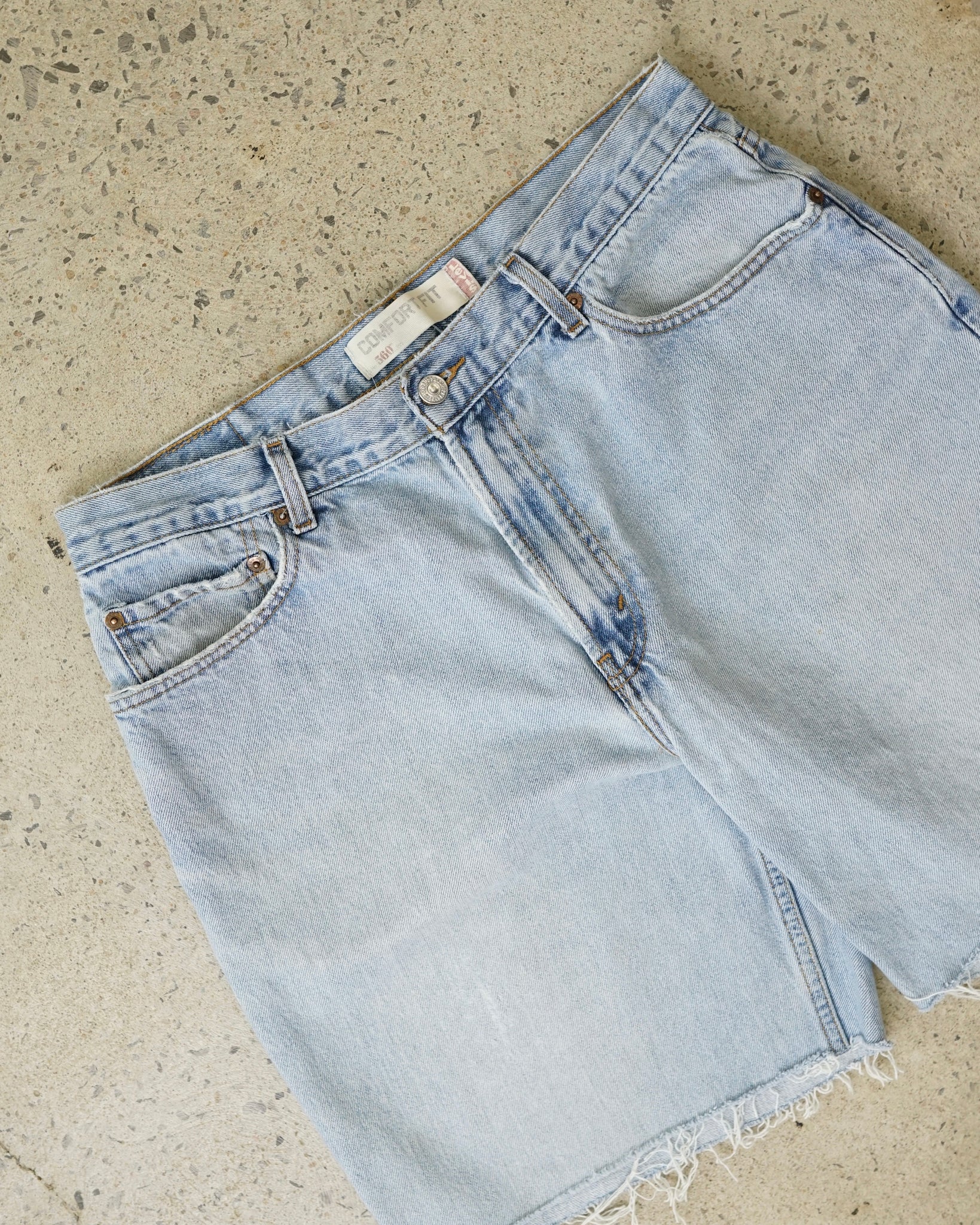 levi's 560 jean shorts