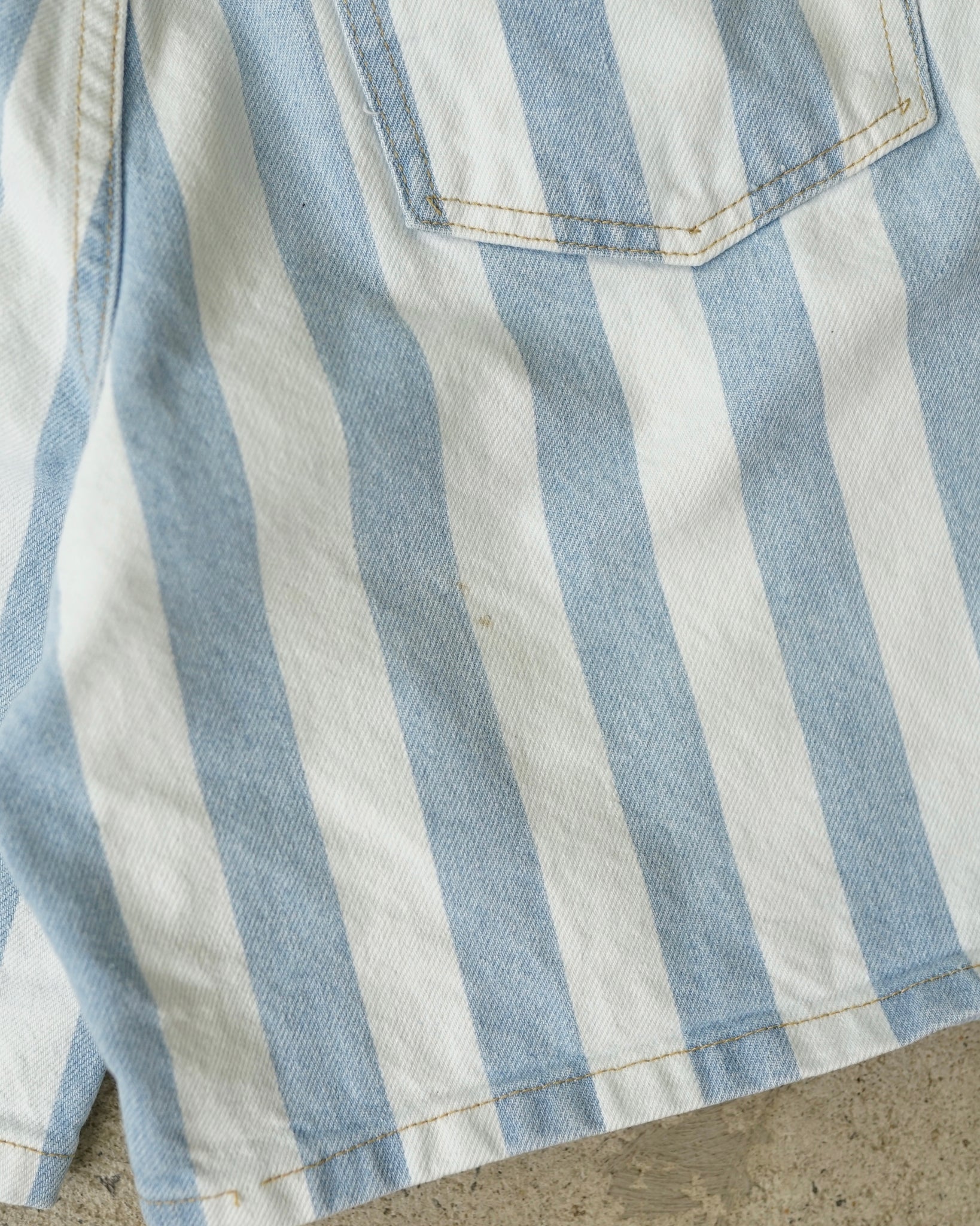 tribal stripped jeans shorts