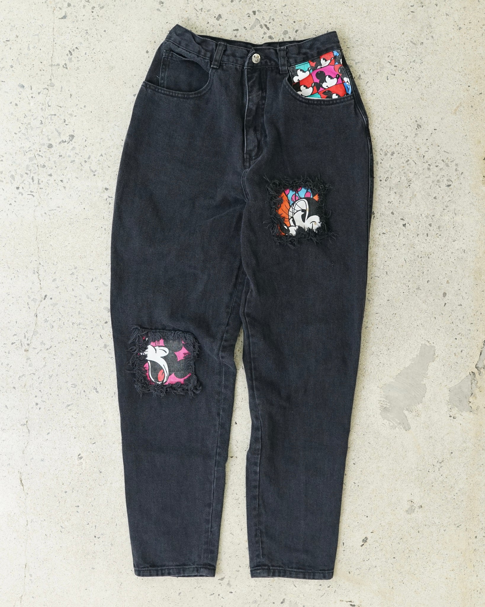 mickey mouse jeans - women's 24x27