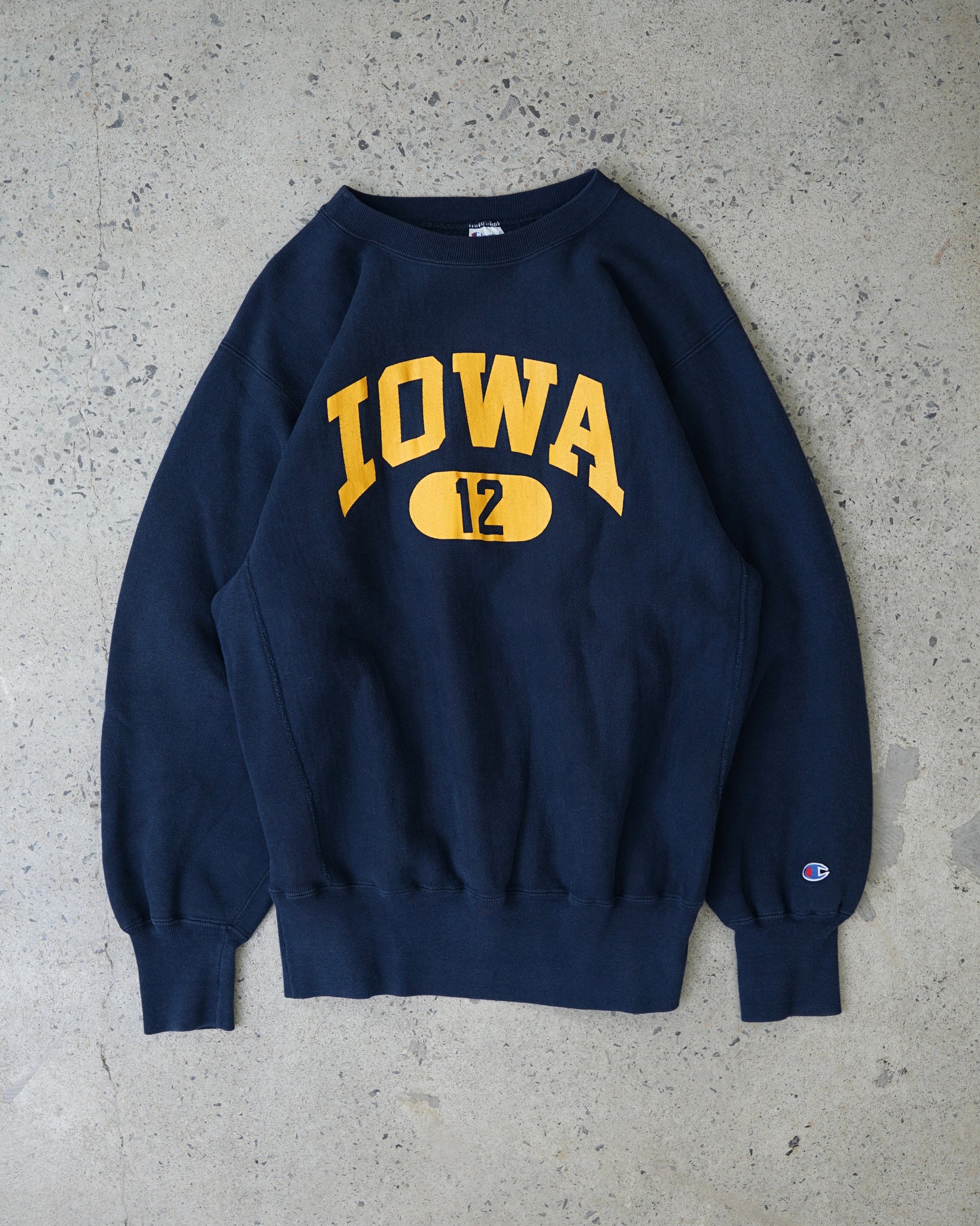 iowa champion reverse weave crewneck - medium