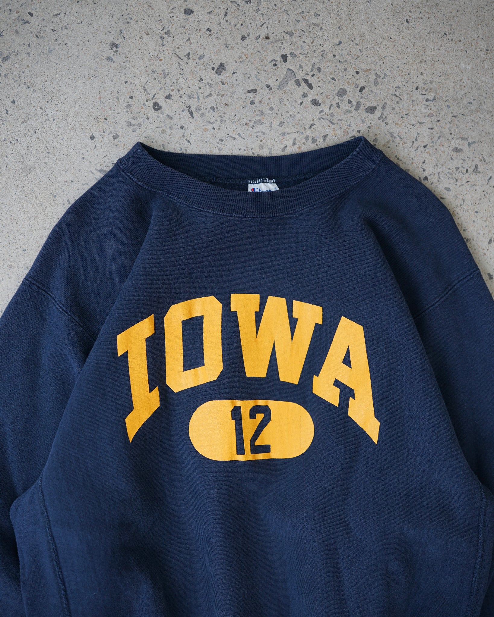 iowa champion reverse weave crewneck - medium