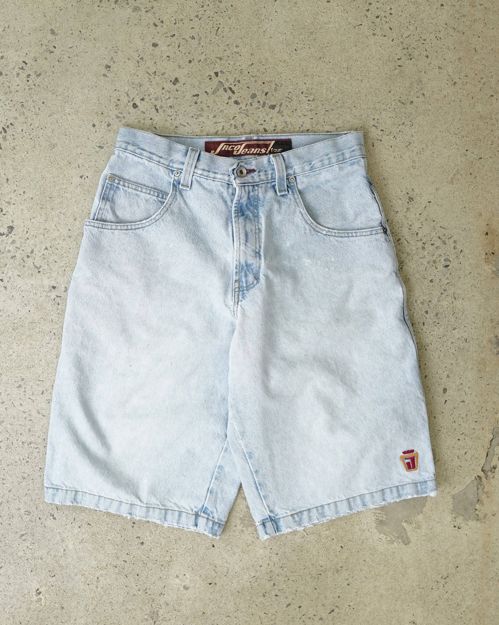 jnco baggy jeans shorts