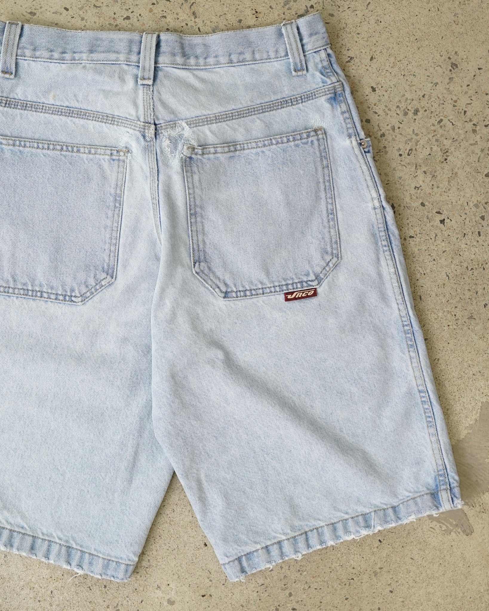 jnco baggy jeans shorts