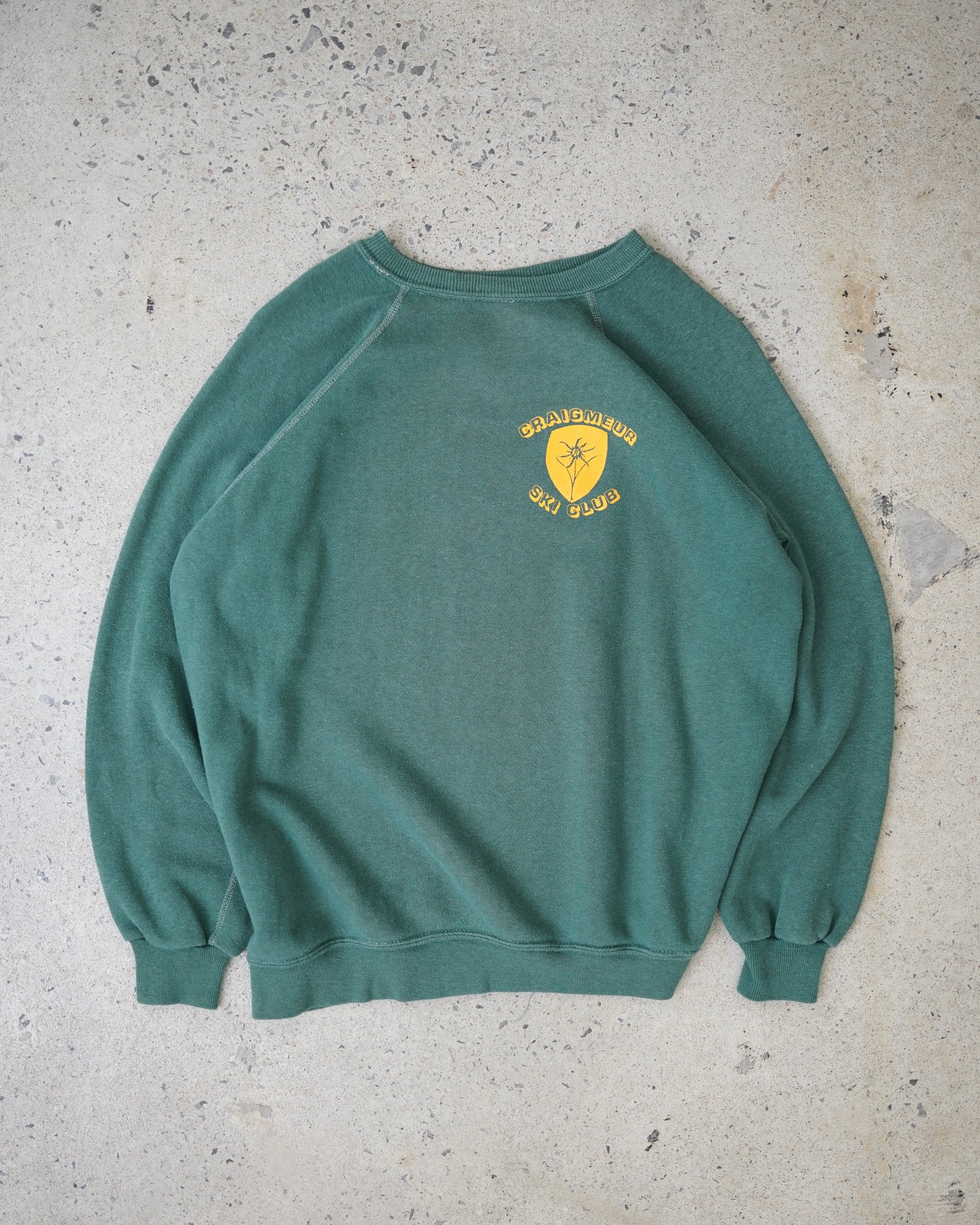 craigmeur ski club vintage crewneck - medium