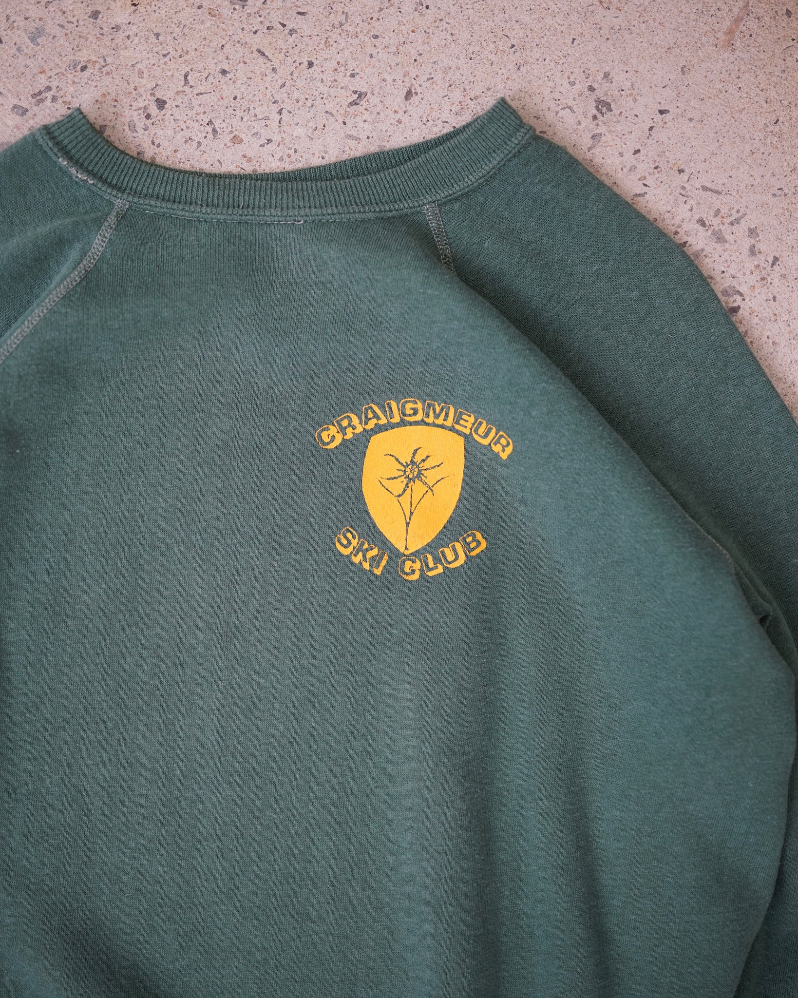 craigmeur ski club vintage crewneck - medium