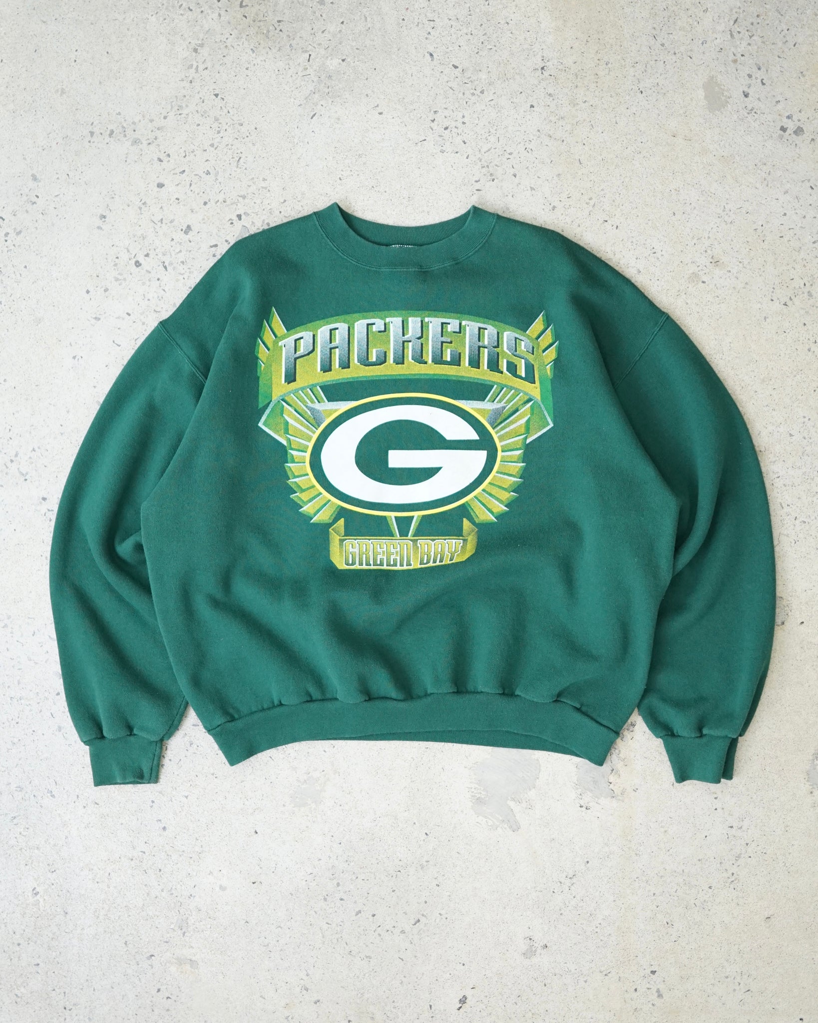 green bay packers crewneck - boxy large