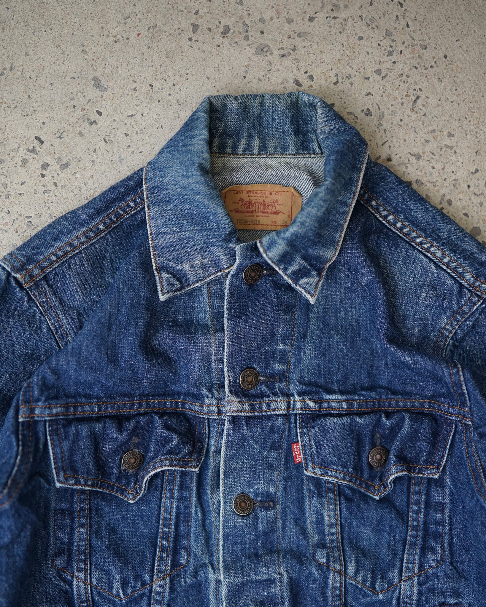 levi's denim jacket - XS