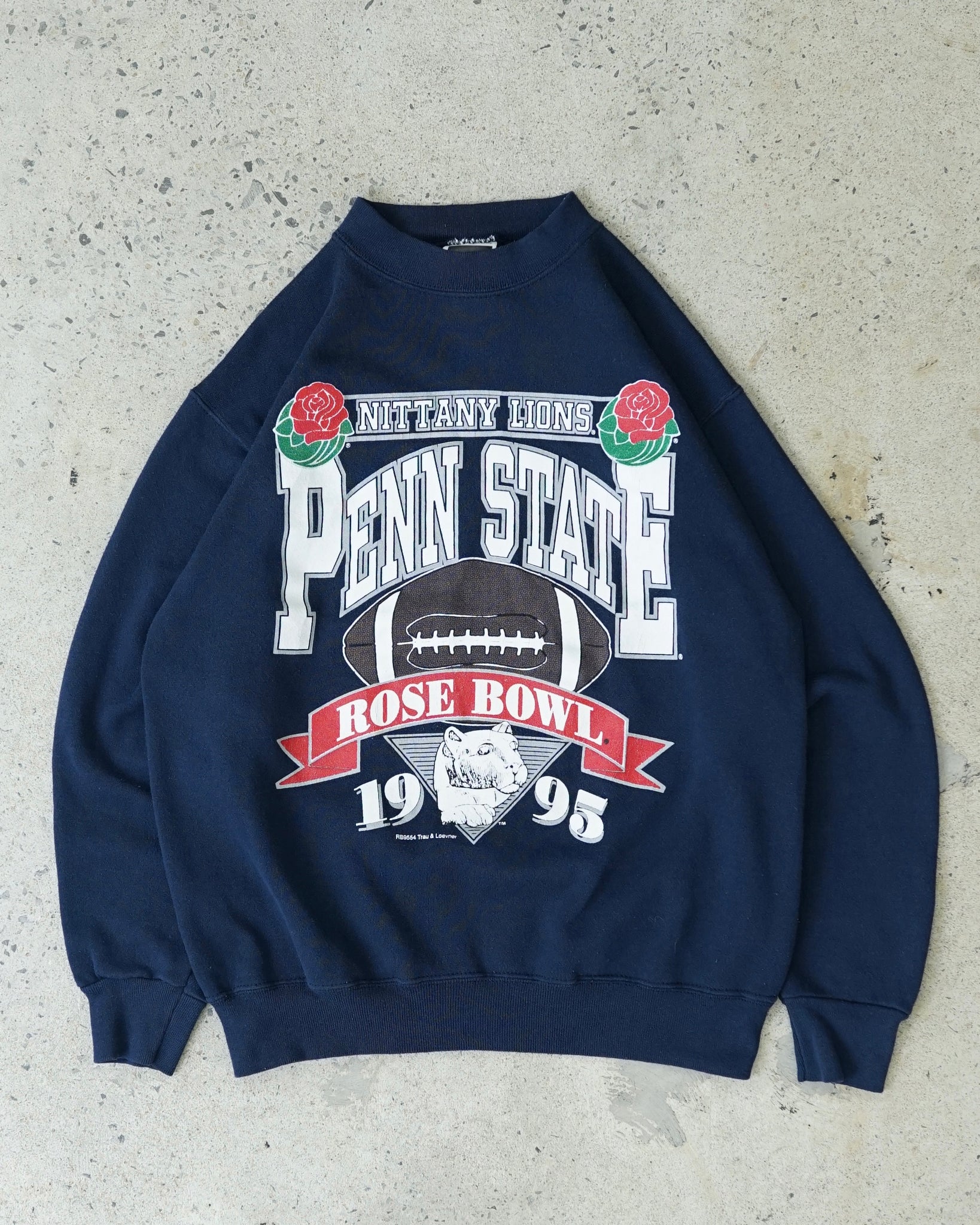 penn state rose bowl 1995 crewneck - small