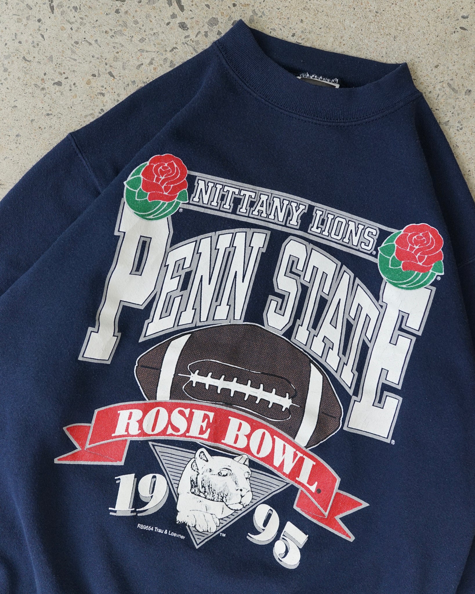 penn state rose bowl 1995 crewneck - small