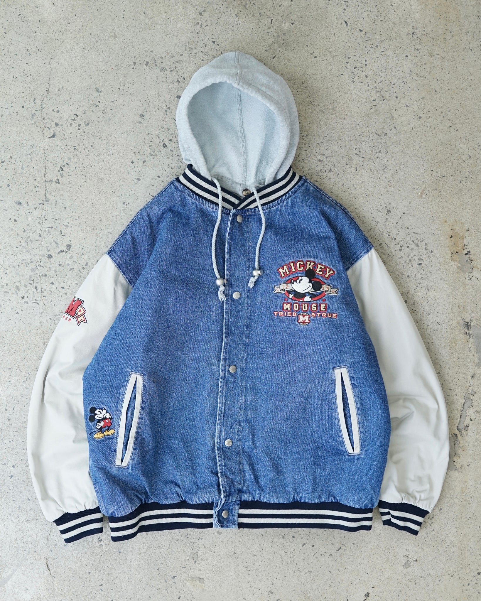 mickey mouse disney denim jacket