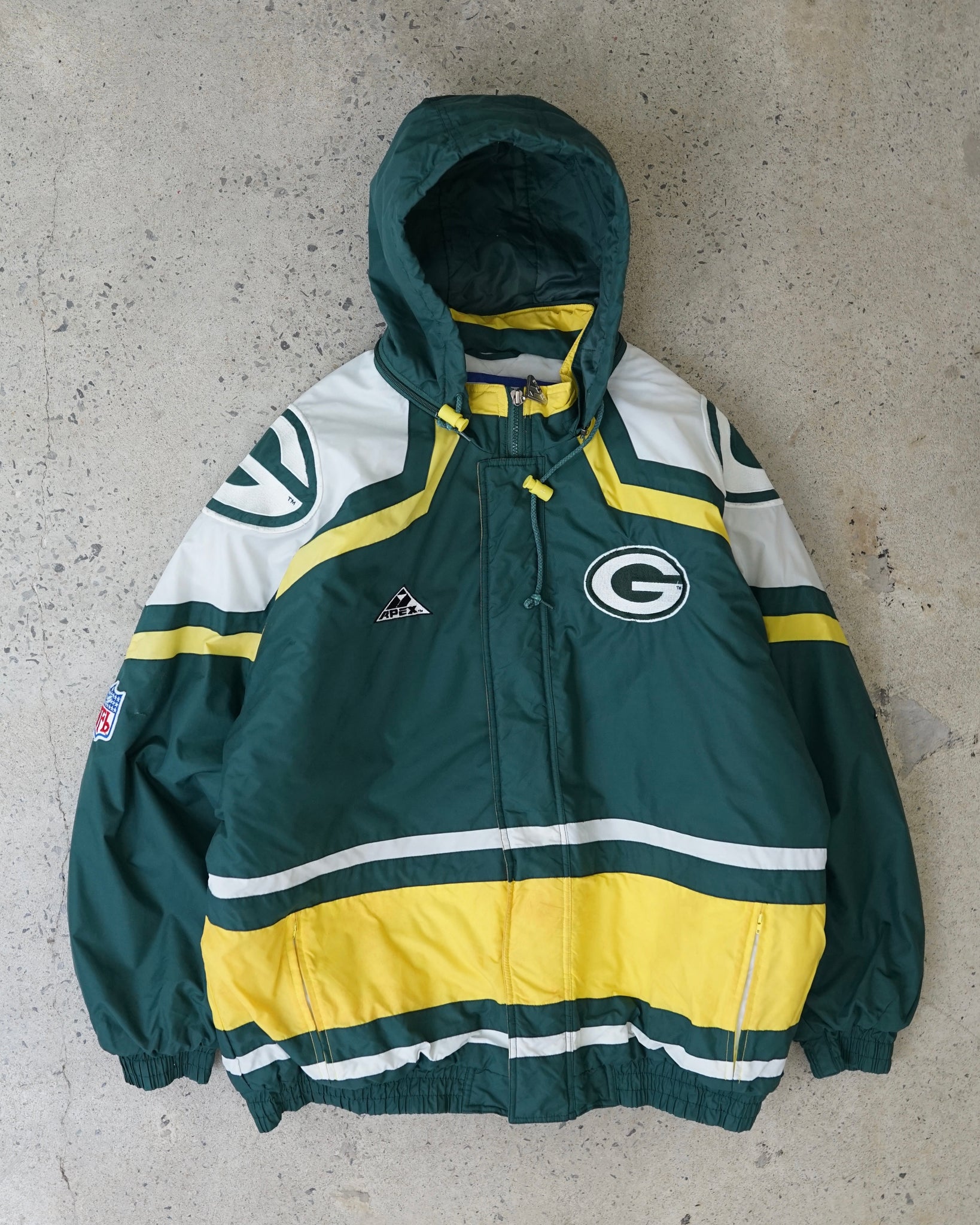 green bay packers pro line nfl jacket