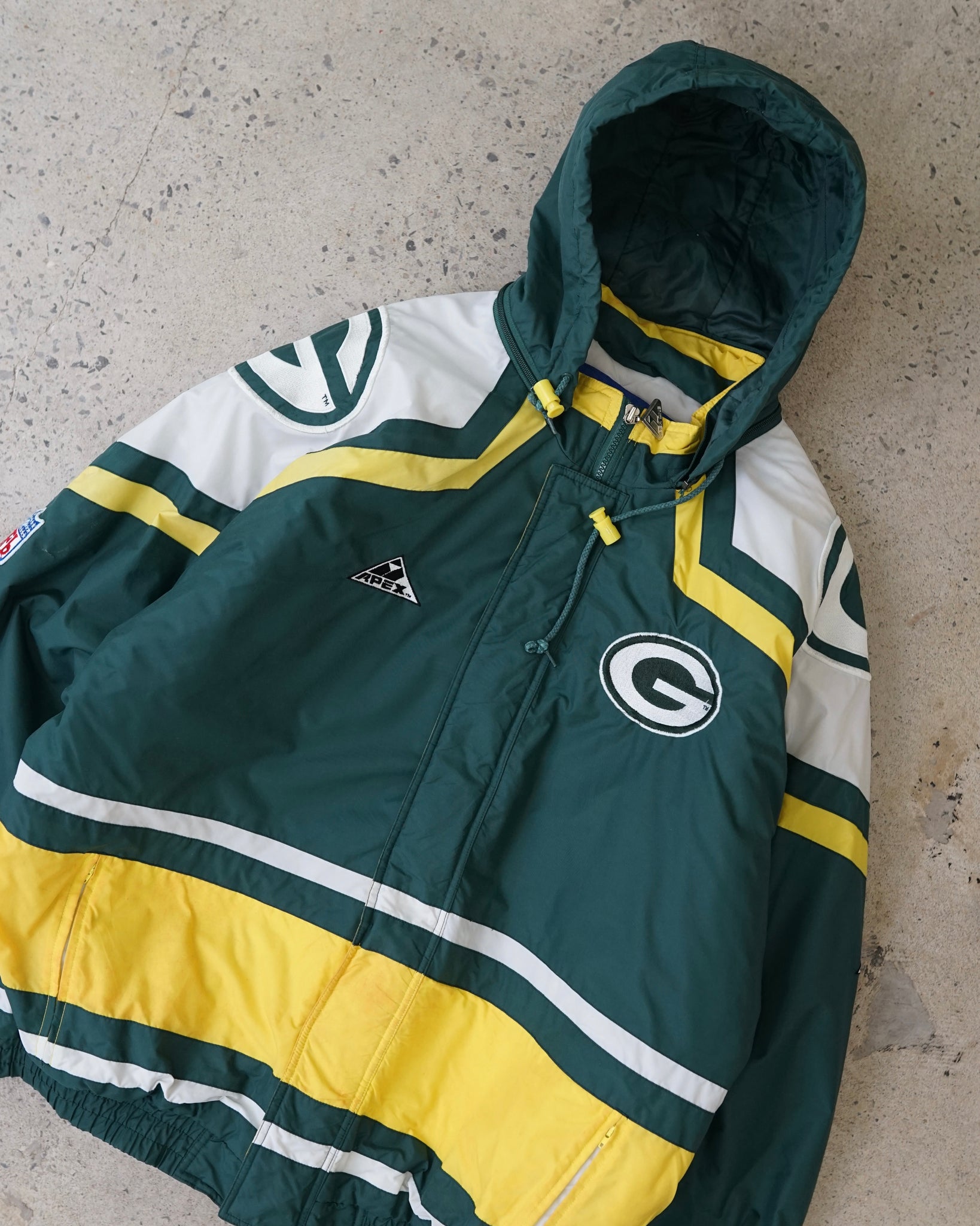 green bay packers pro line nfl jacket