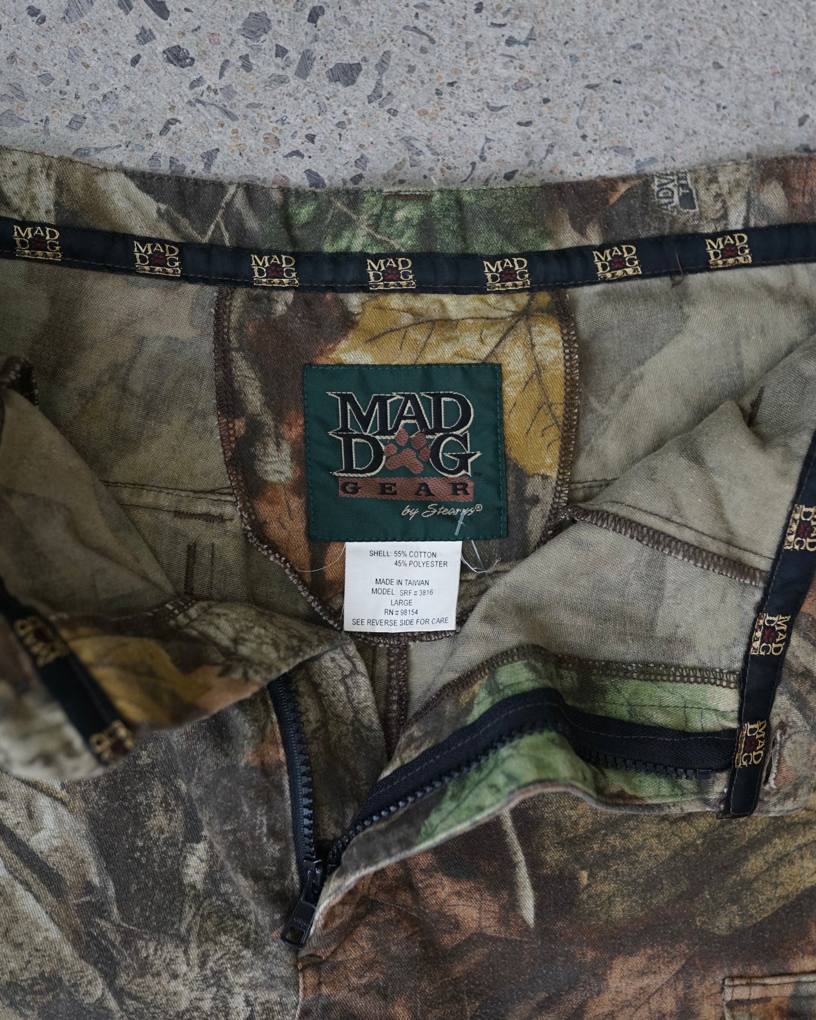 mad dog gear realtree camo cargo pants