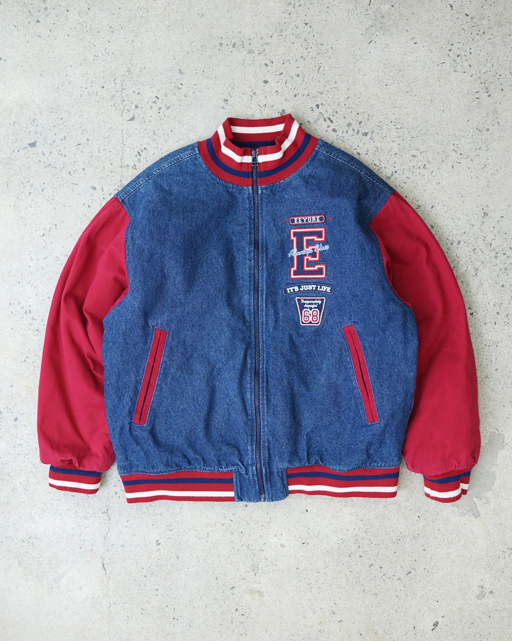 eeyore varsity jacket - medium