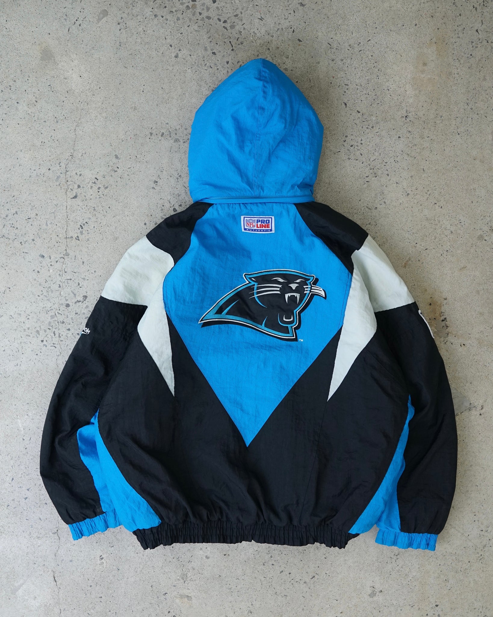 carolina panthers reebok nfl jacket