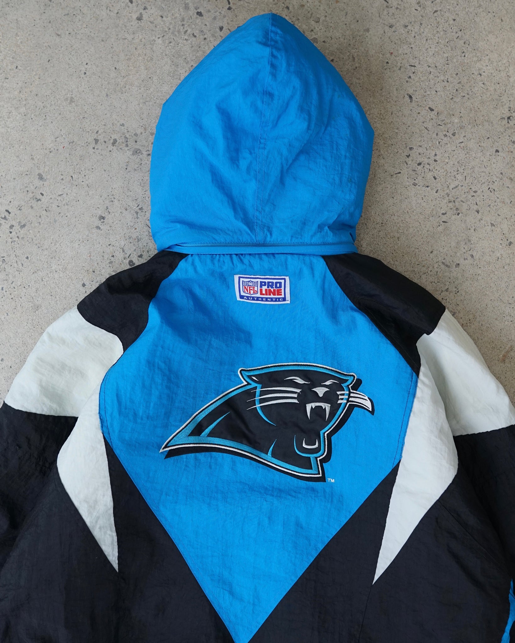carolina panthers reebok nfl jacket