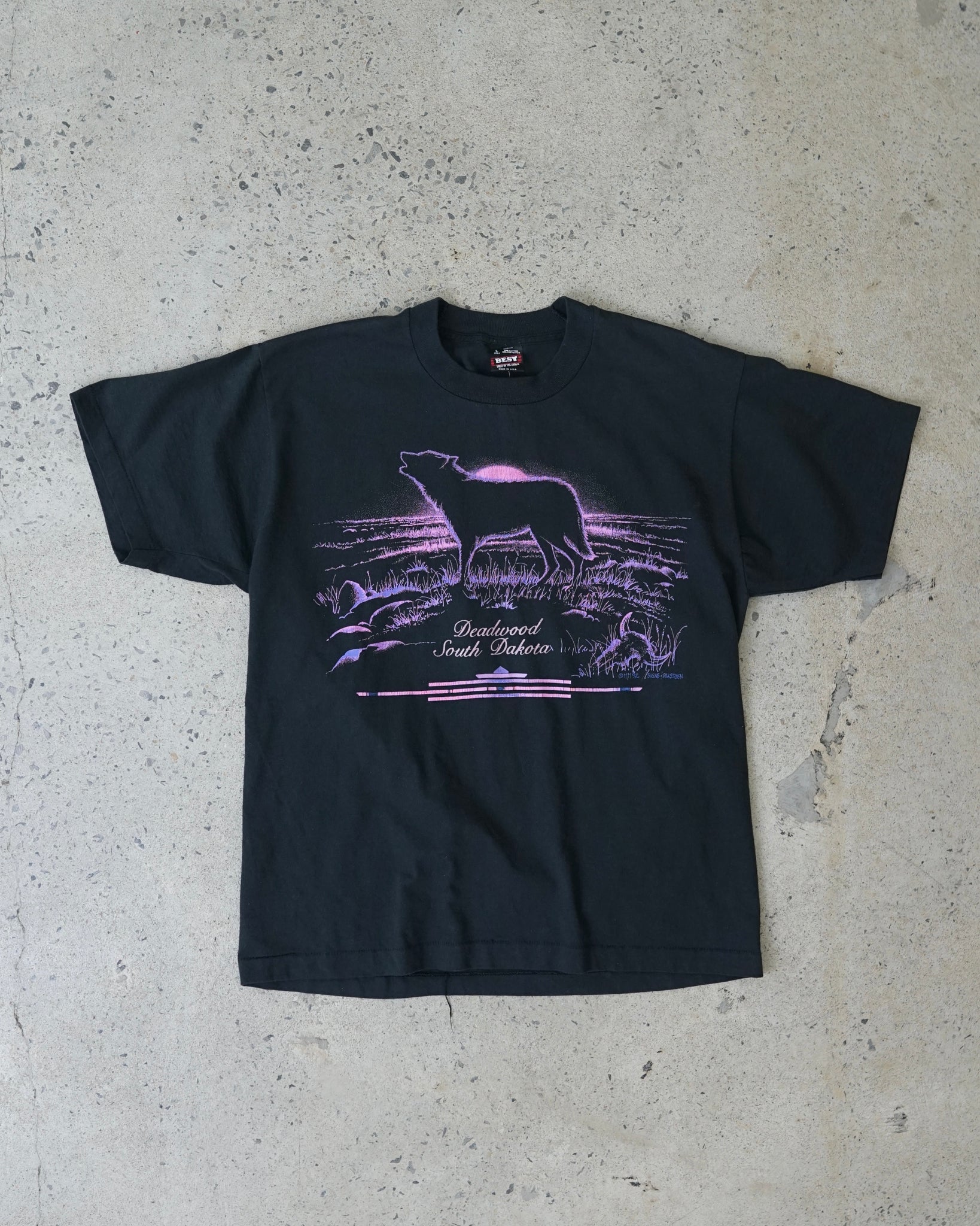 deadwood south dakota 1992 t-shirt