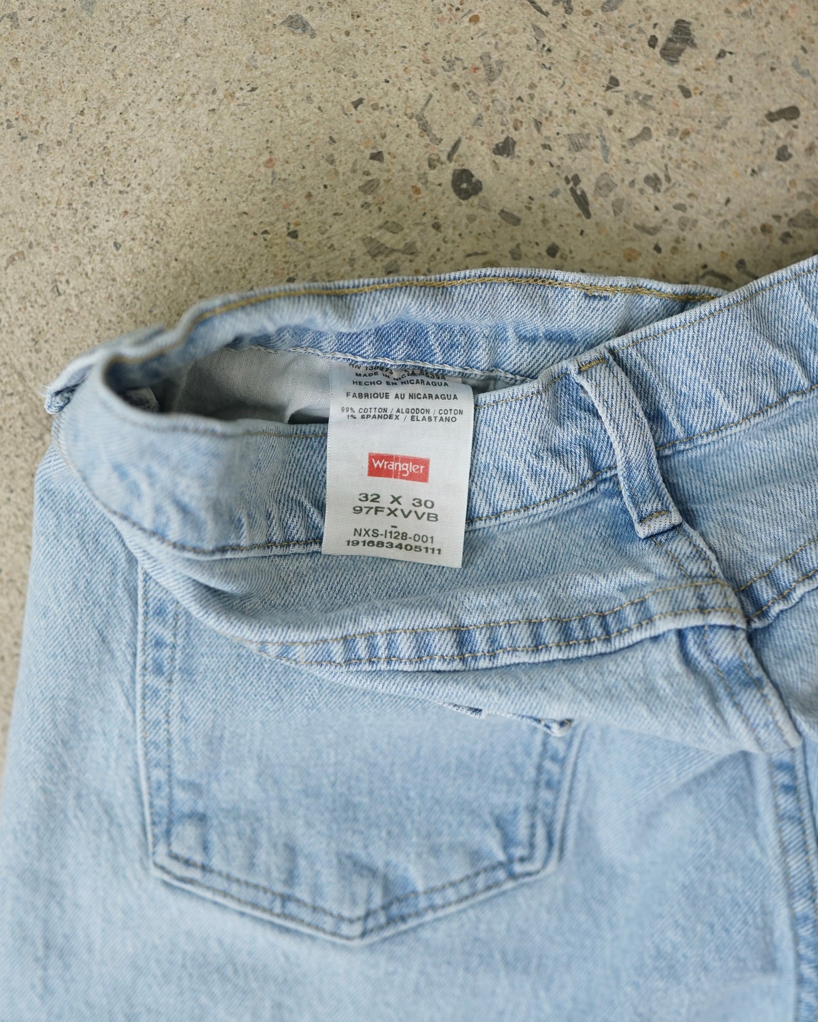 wrangler reworked shorts