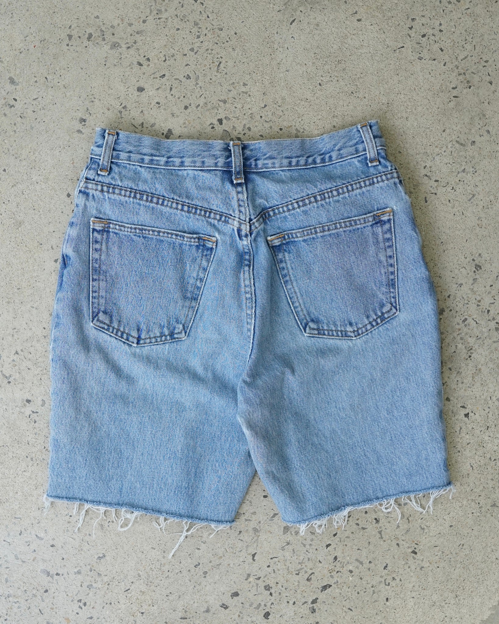 gap cut-off jean shorts
