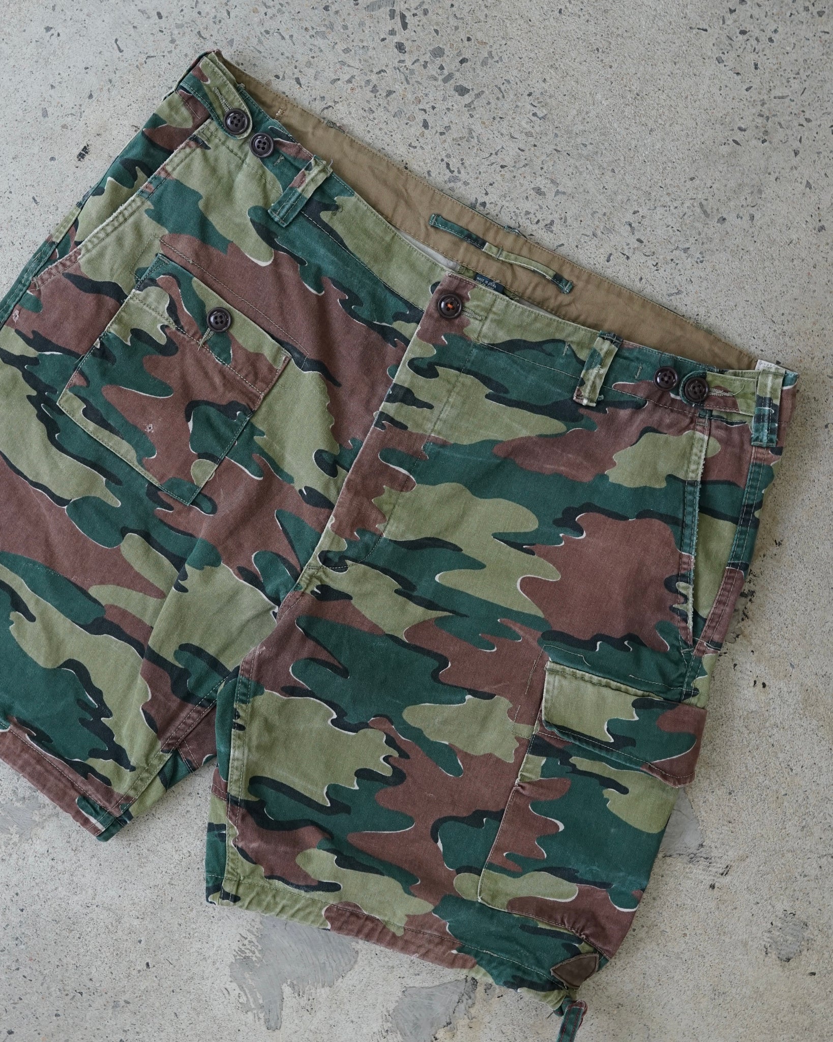 polo ralph lauren camo military shorts