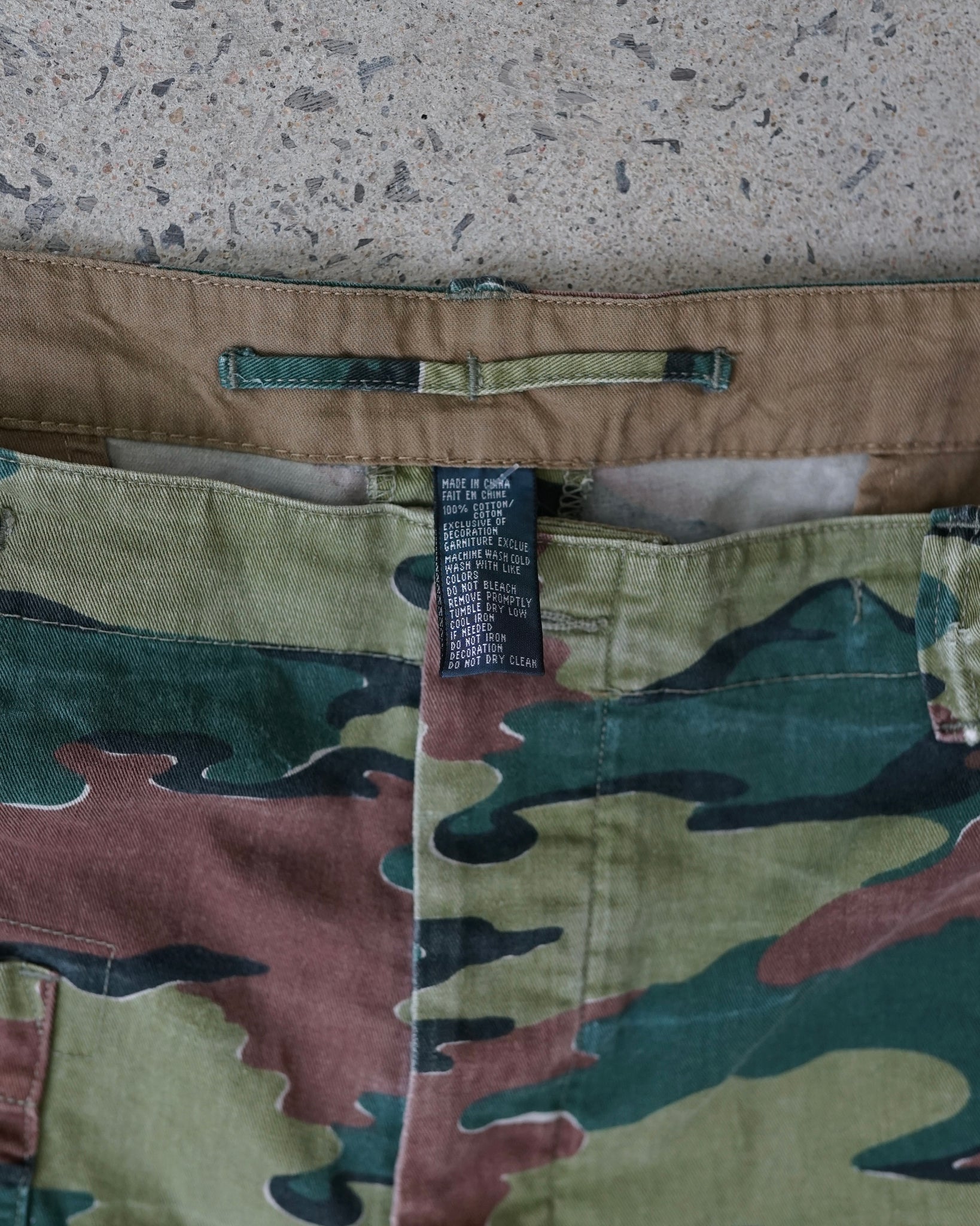 polo ralph lauren camo military shorts