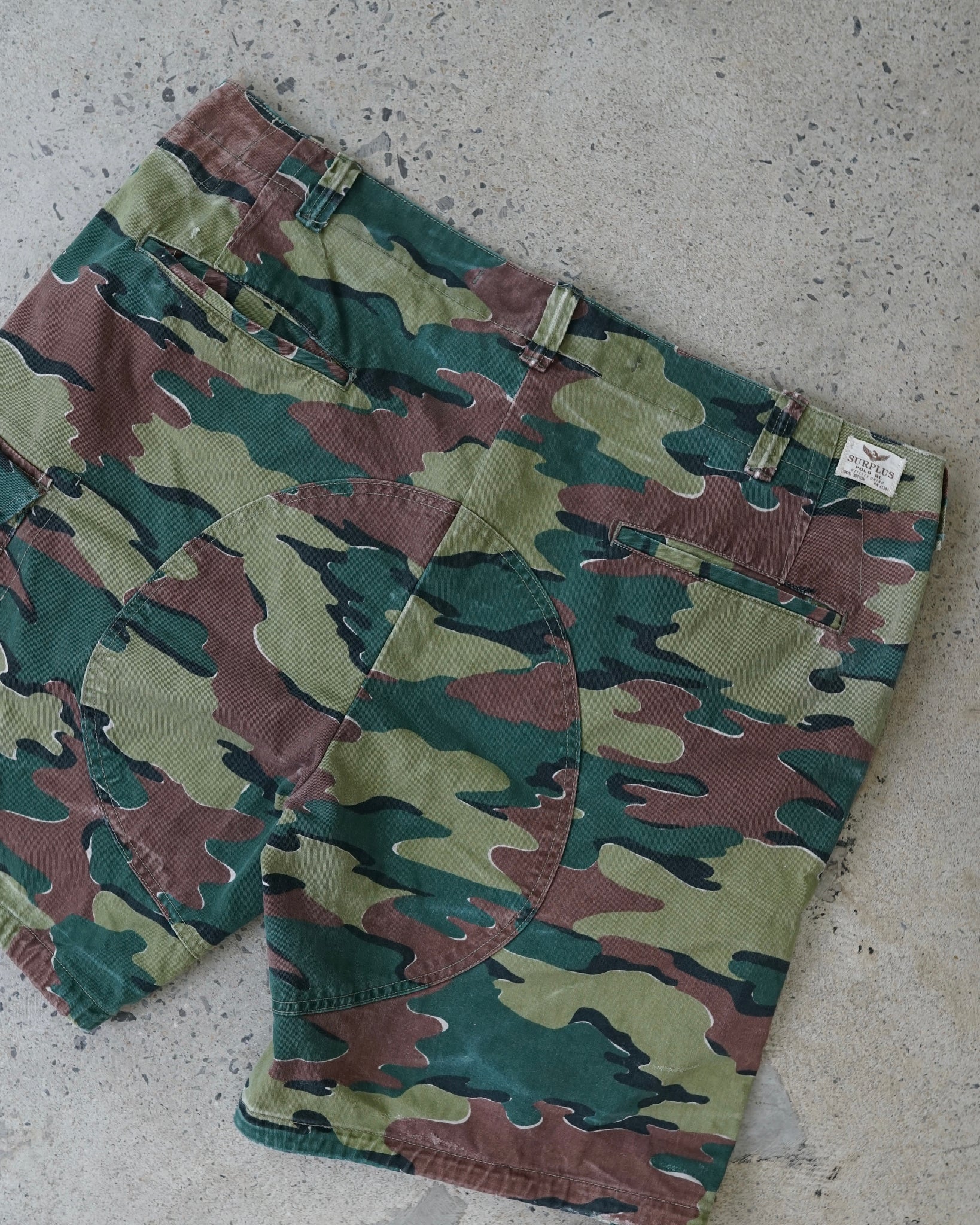 polo ralph lauren camo military shorts