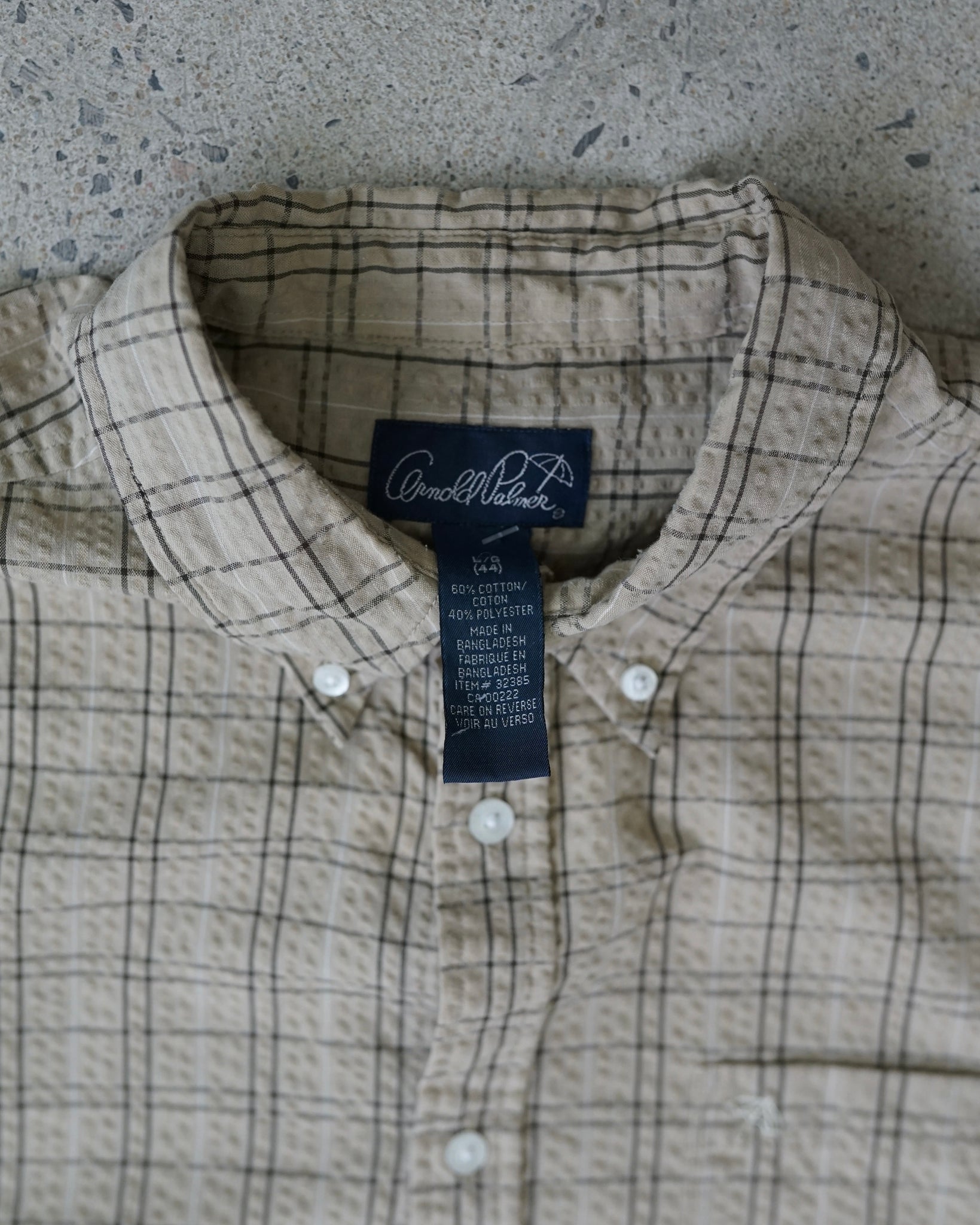 arnold palmer button-up shirt