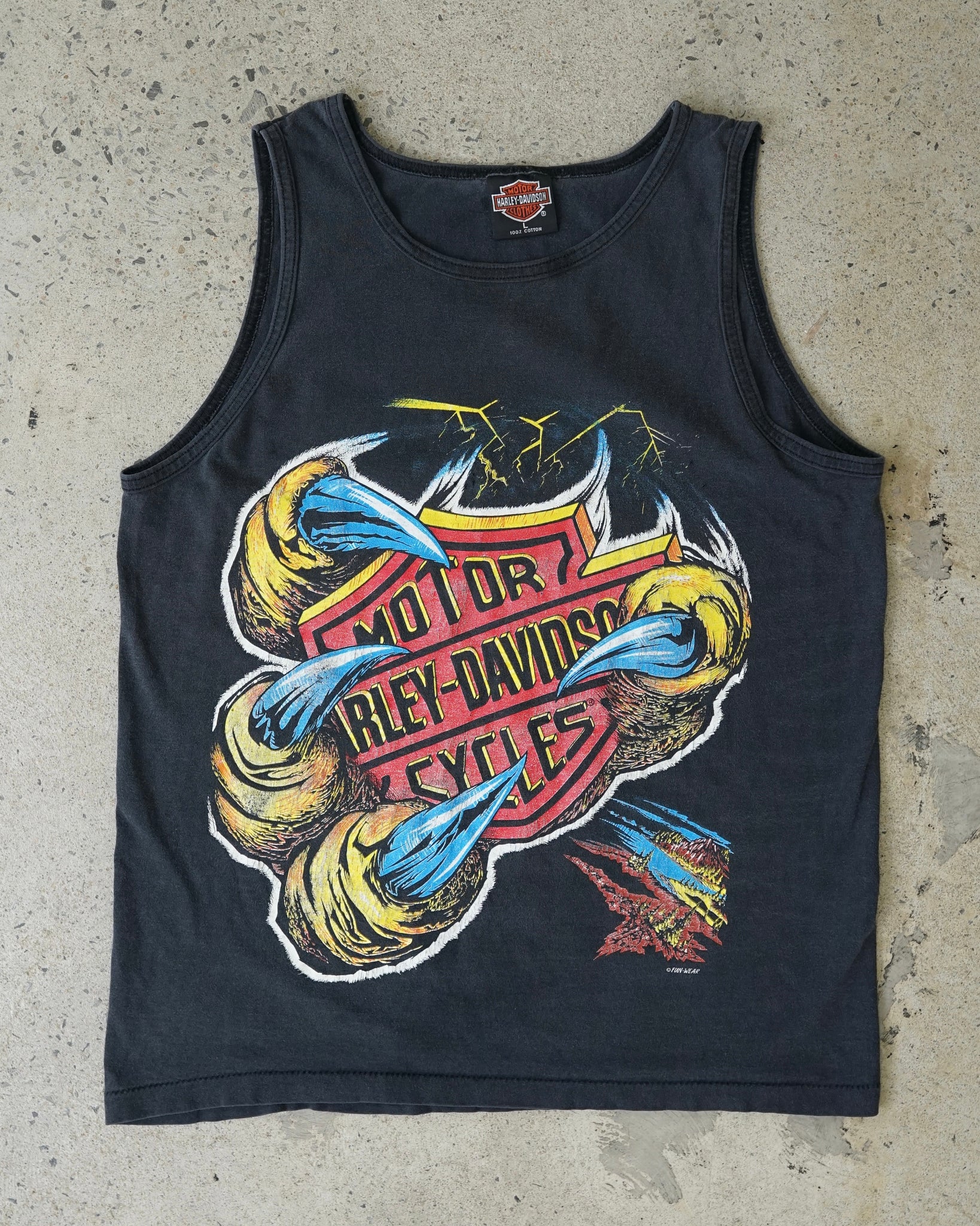 harley davidson eagle claw tank top