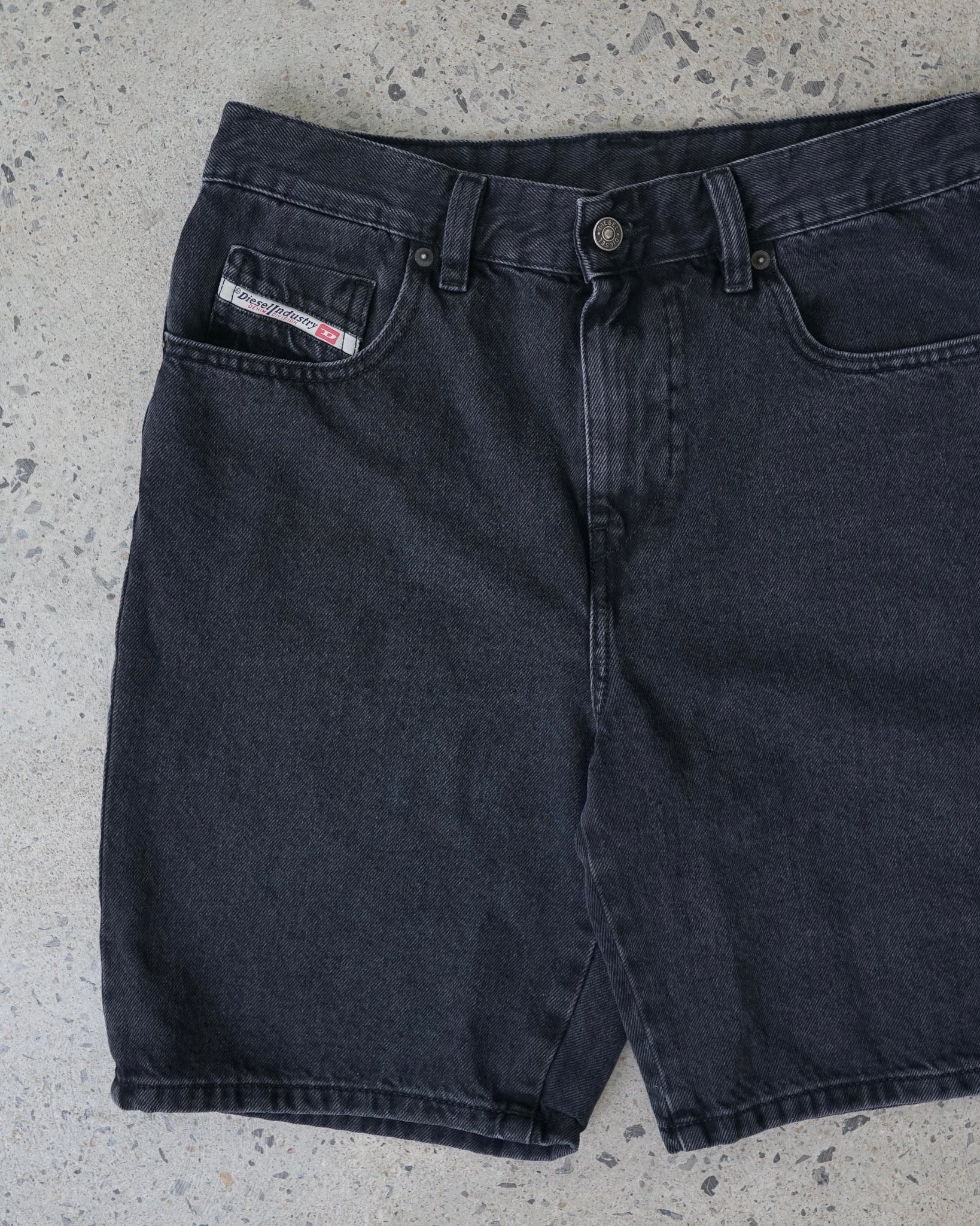 diesel jean shorts