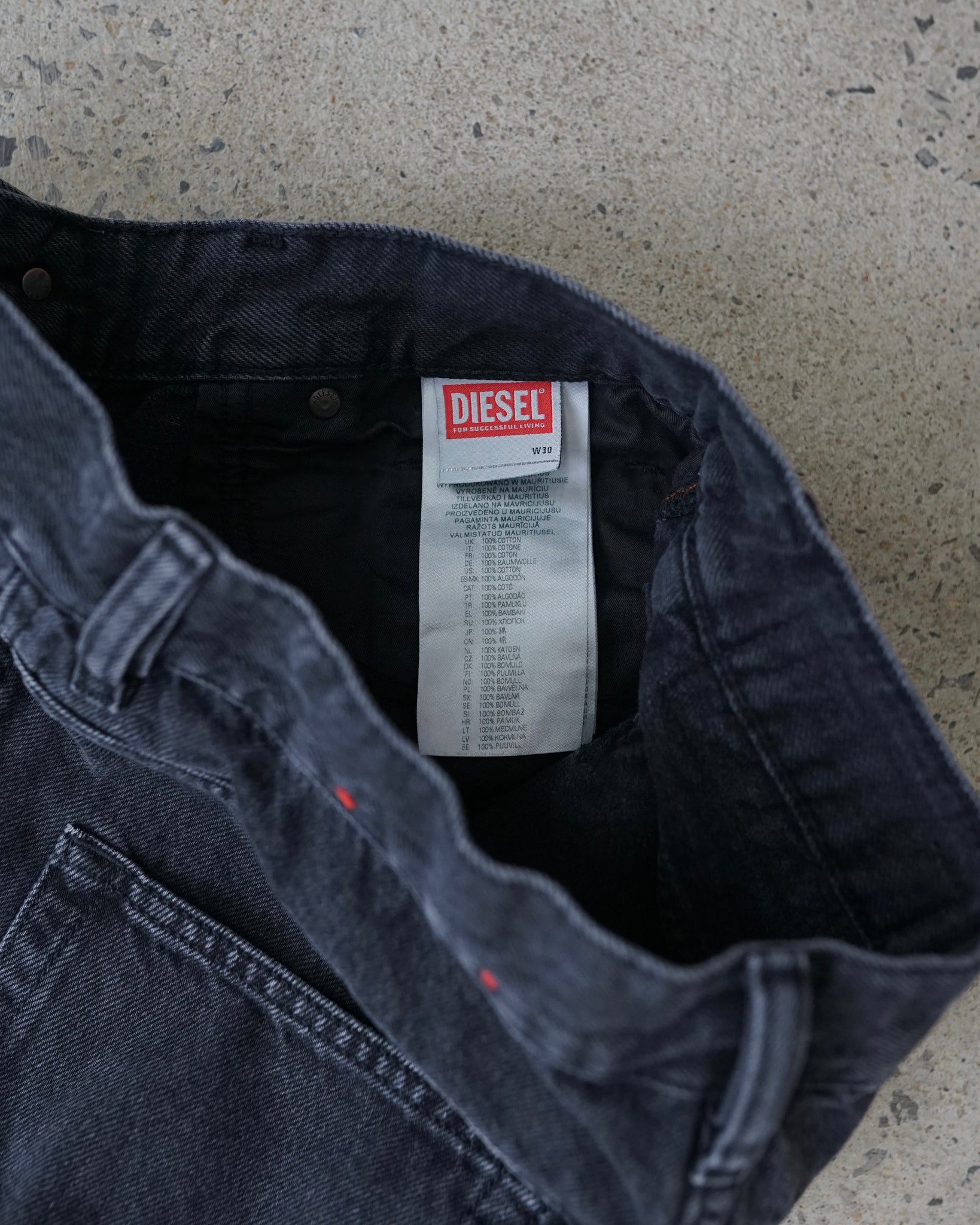 diesel jean shorts