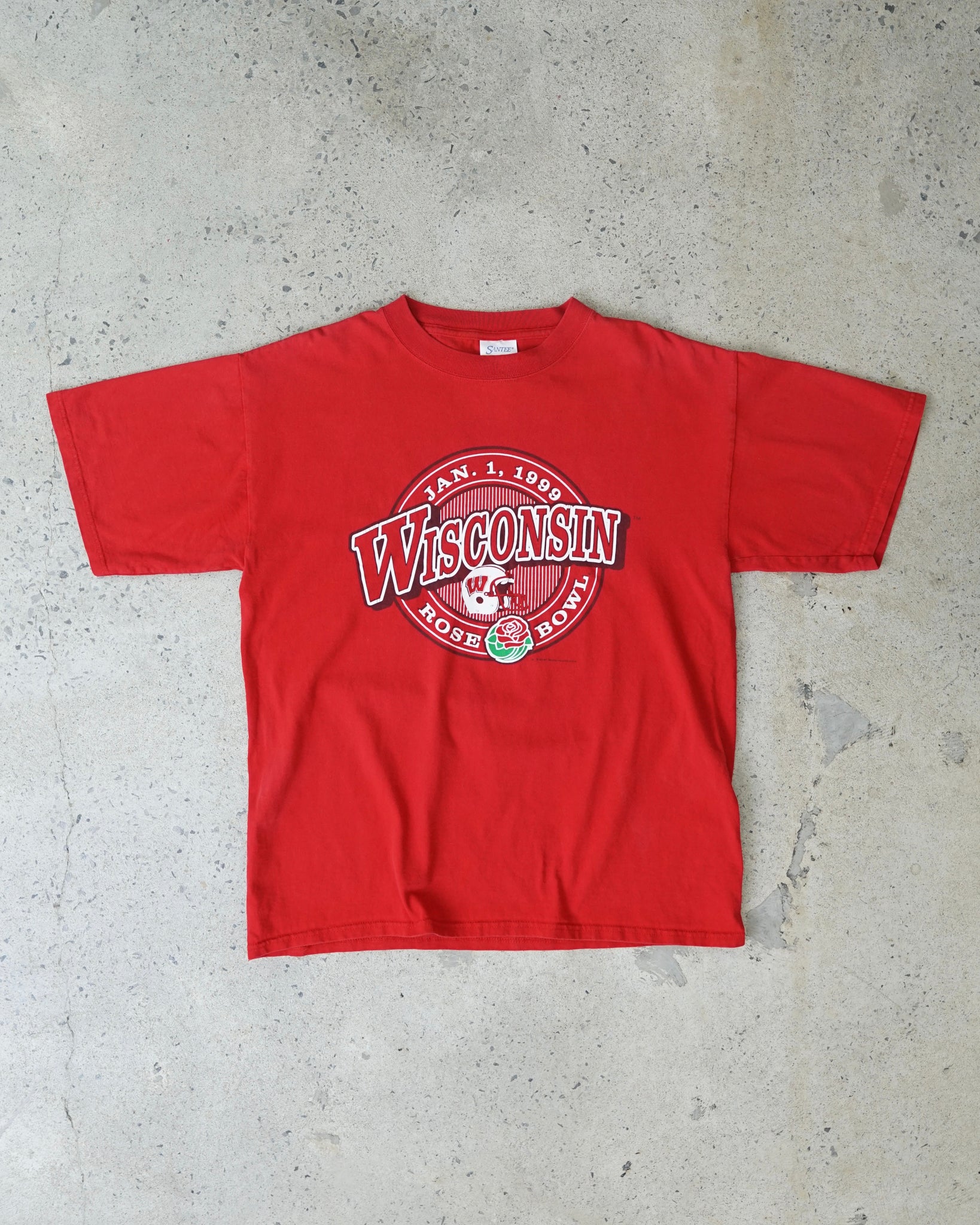 wisconsin badgers rose bowl 1999 t-shirt