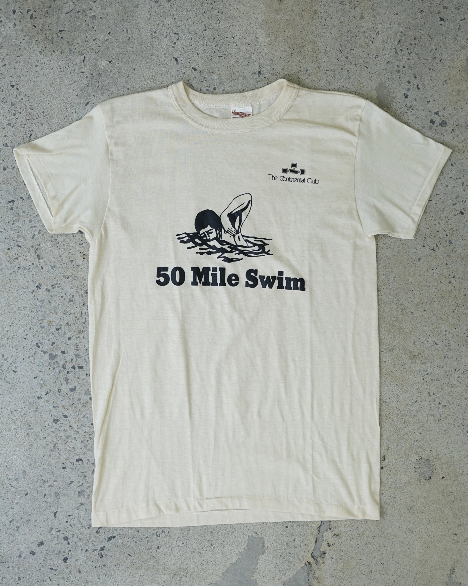 50 mile swim vintage t-shirt - small