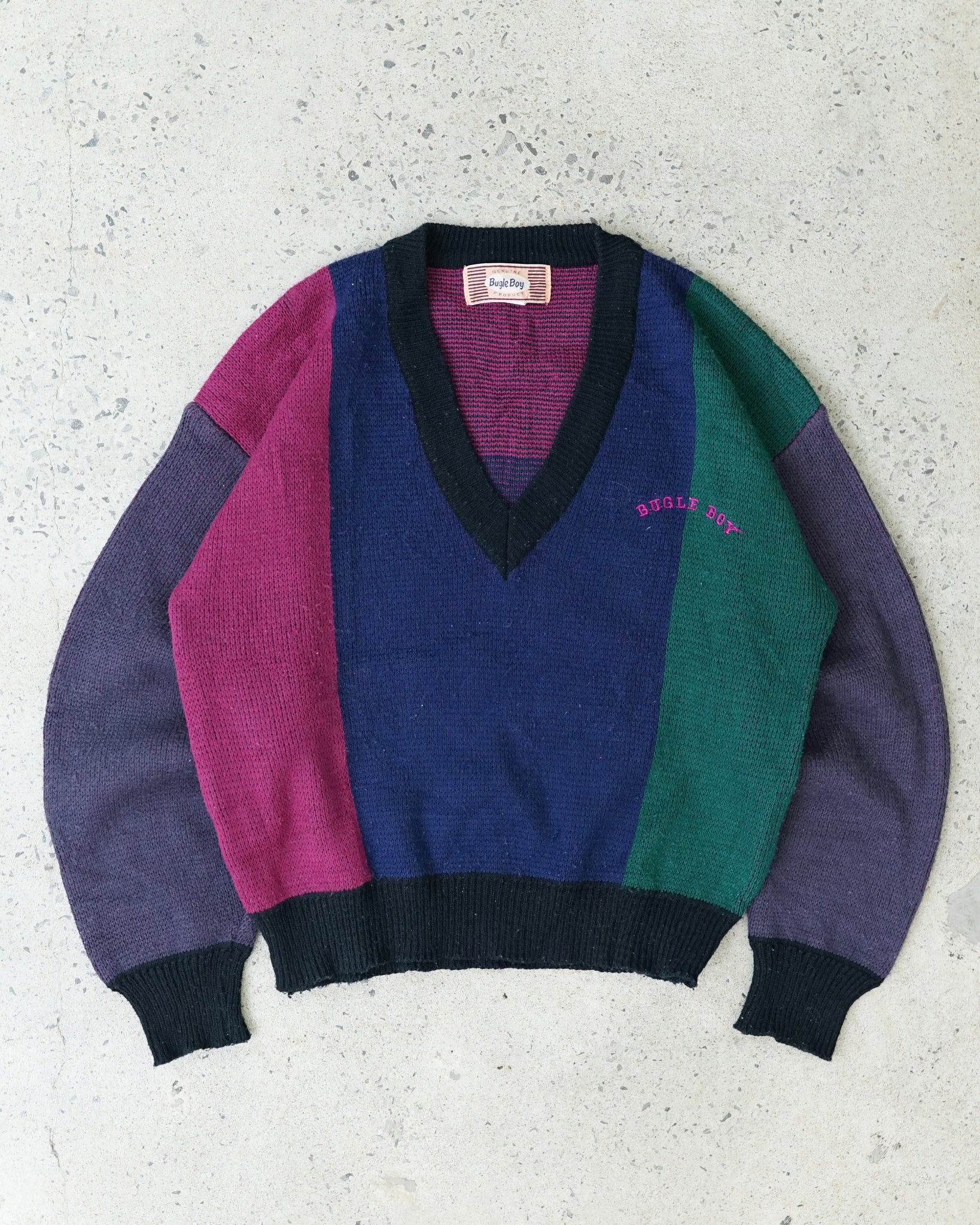 bugle boy knit cardigan - medium