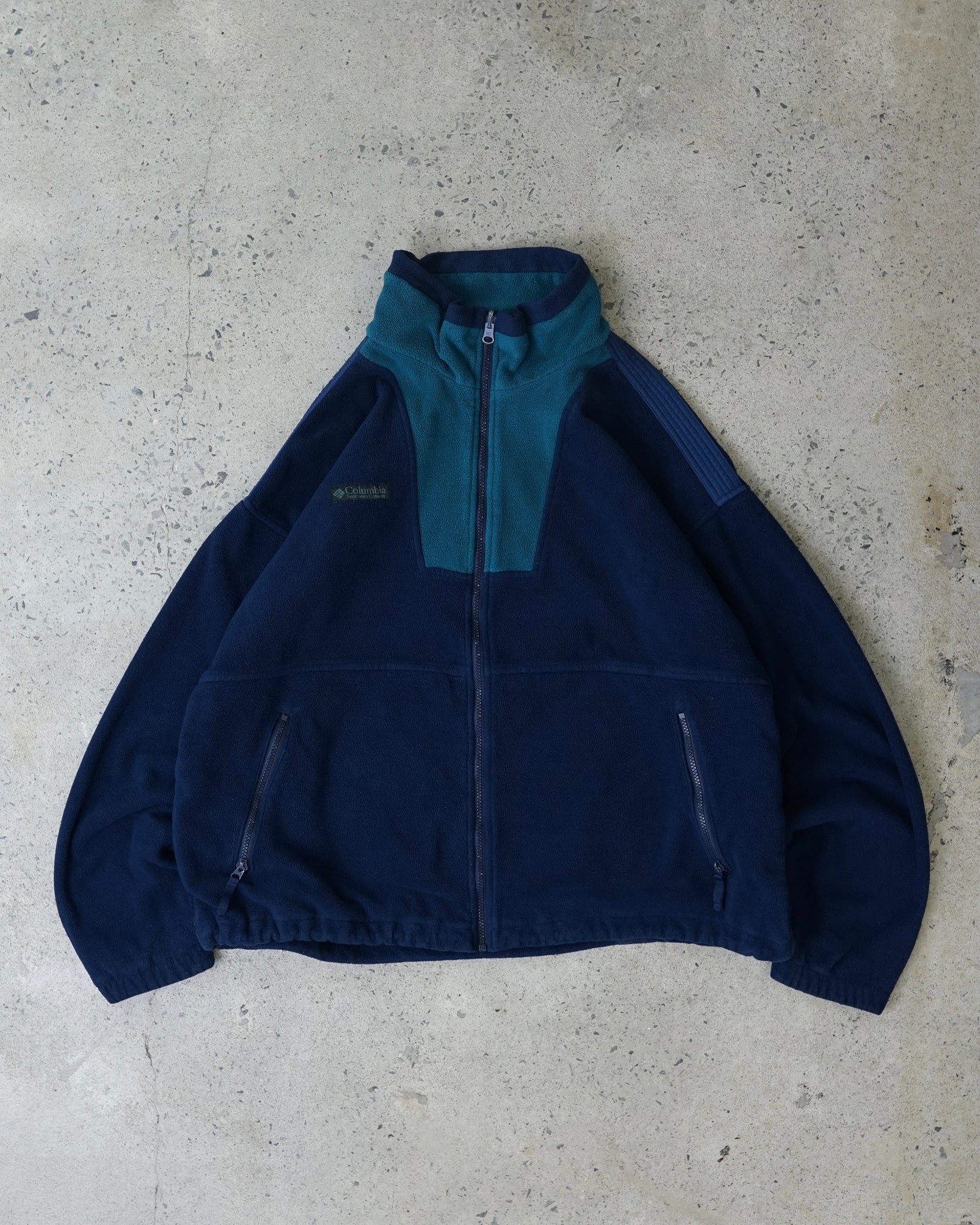 columbia zip-up fleece