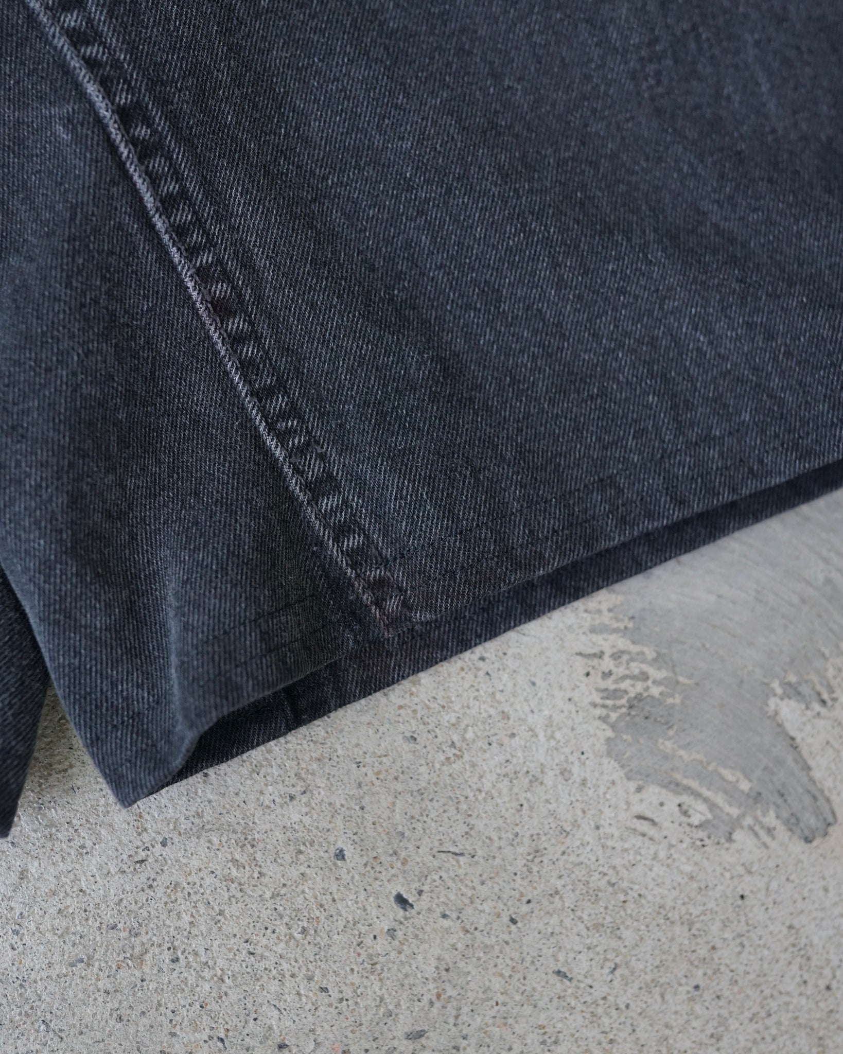 levi's 550 reworked jean shorts