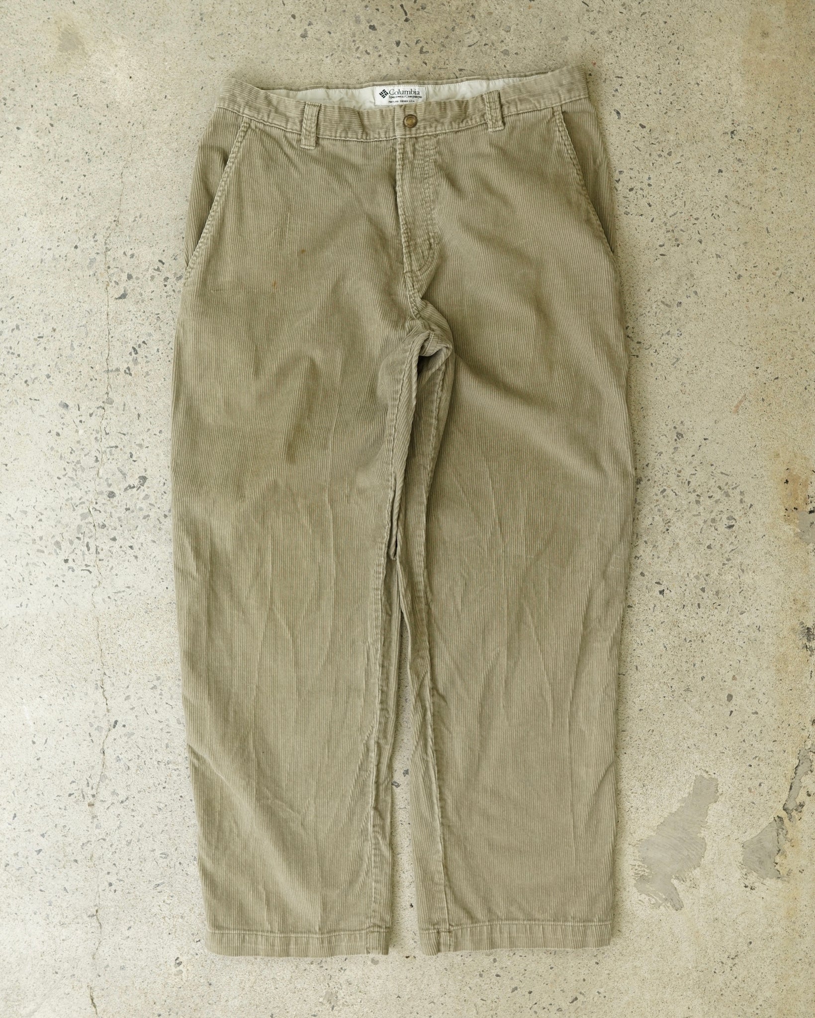 columbia corduroy pants - 34x29