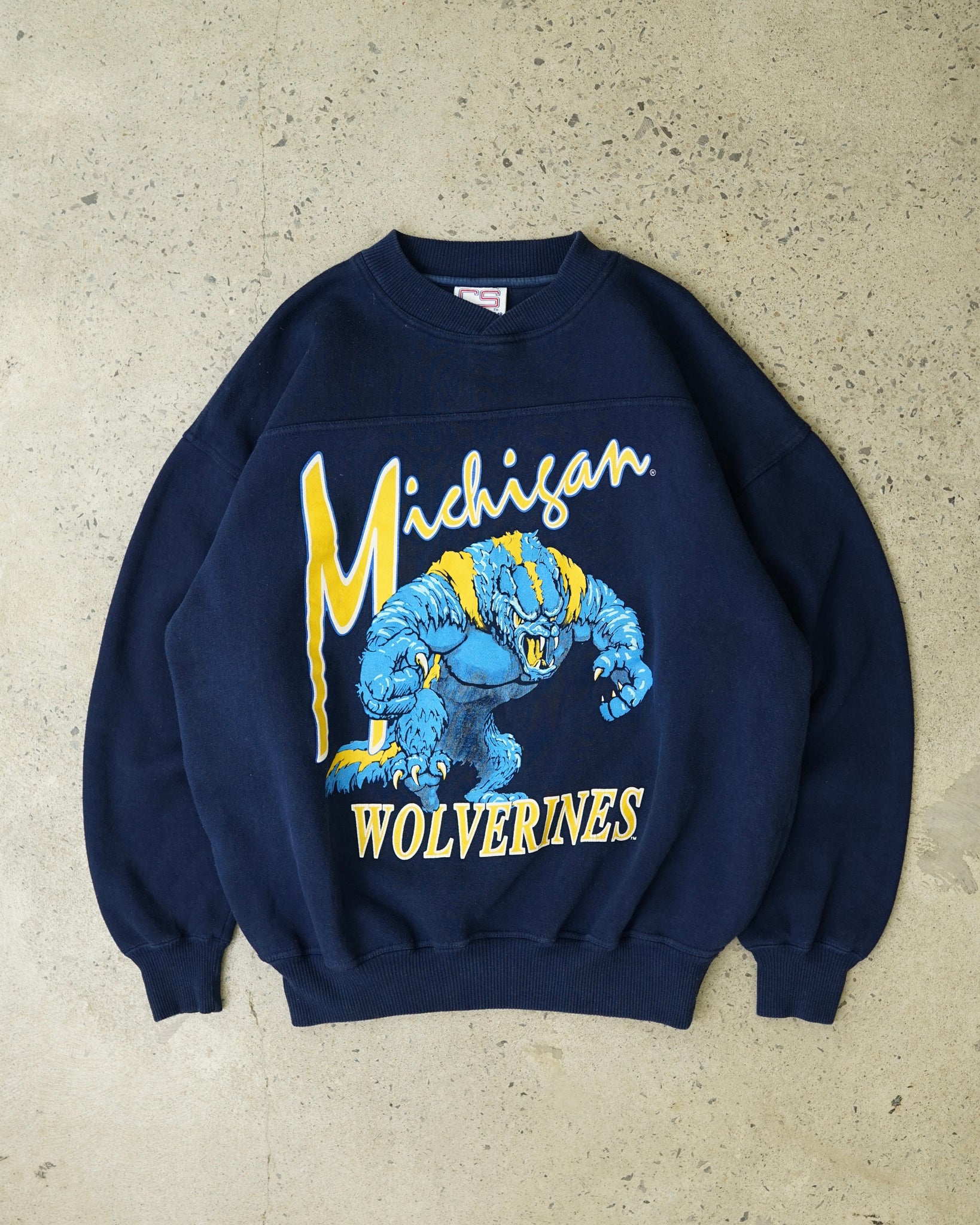 michigan wolverines crewneck - XL