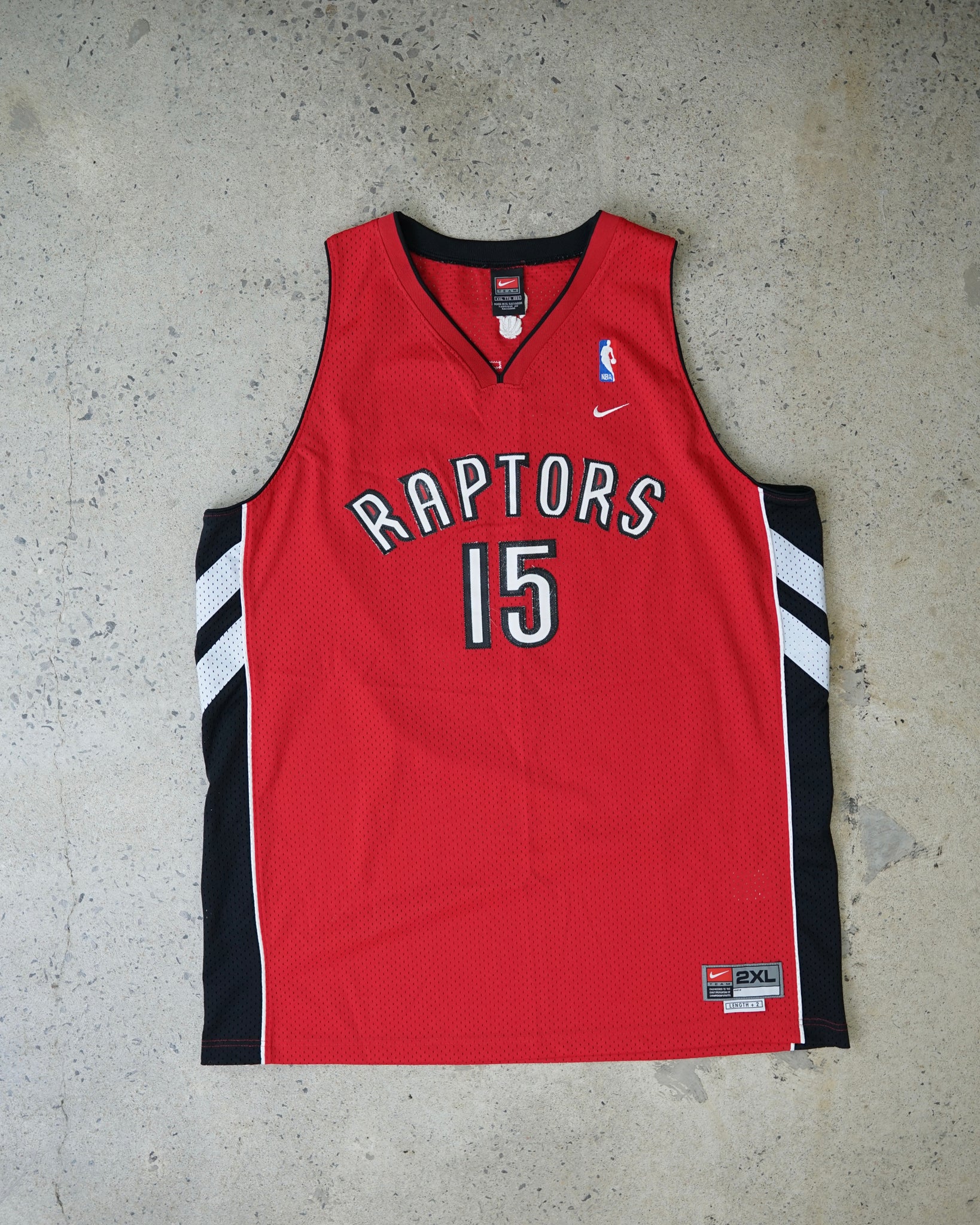 toronto raptors carter nba nike jersey - XXL