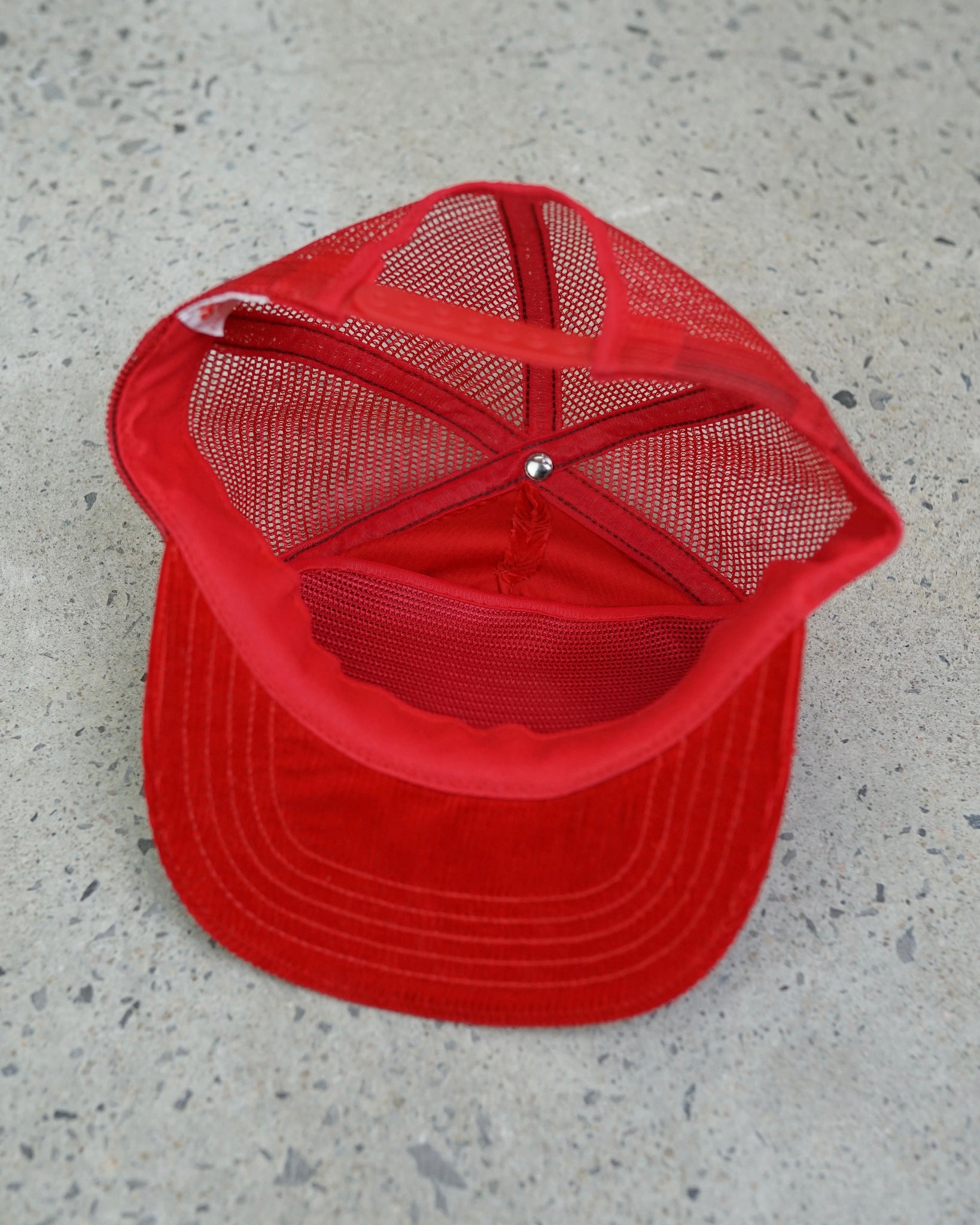 club corduroy trucker hat