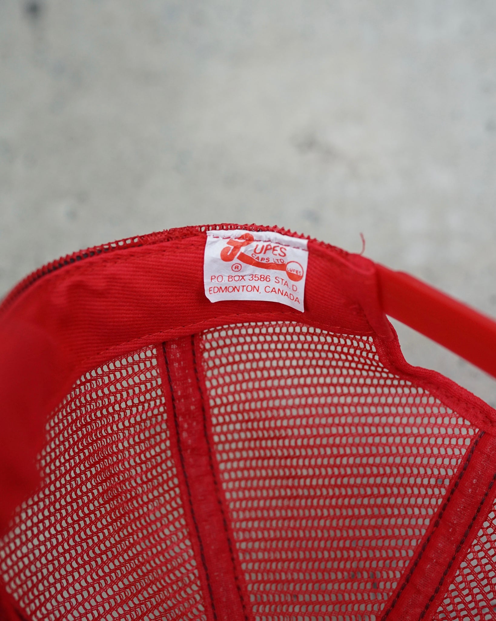 club corduroy trucker hat
