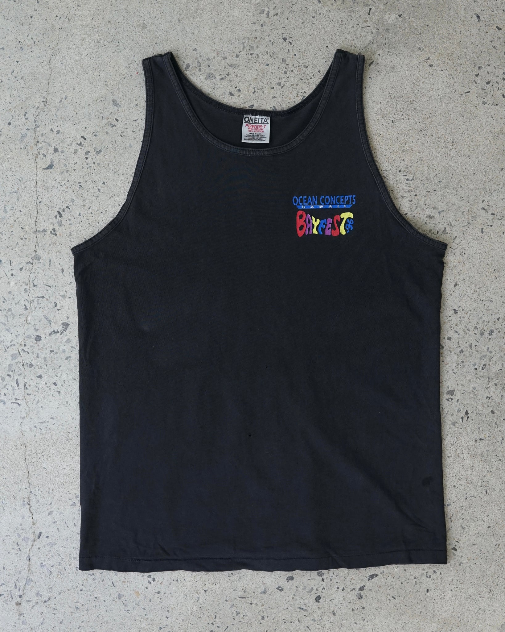 bayfest hawaii 1996 tank top