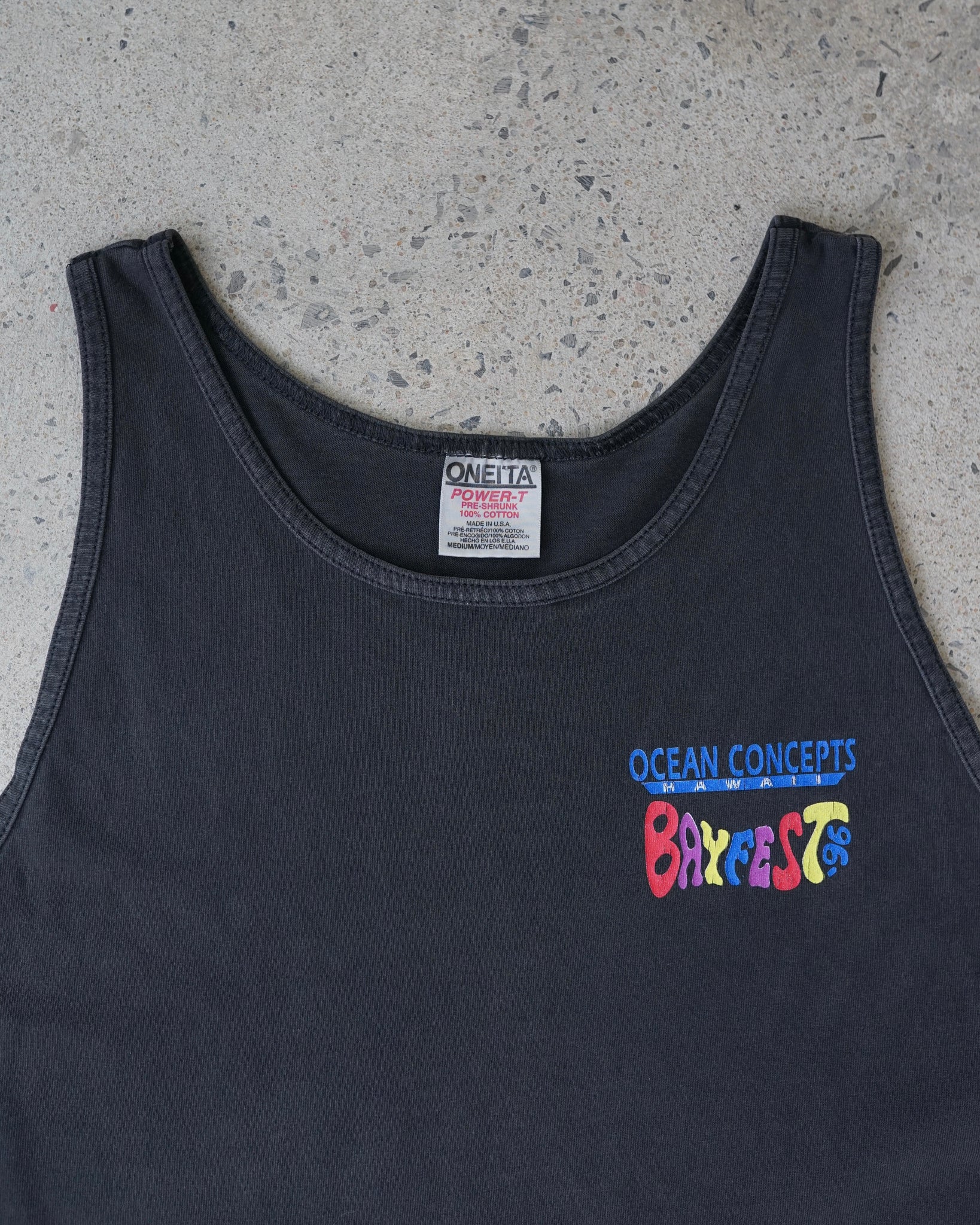 bayfest hawaii 1996 tank top