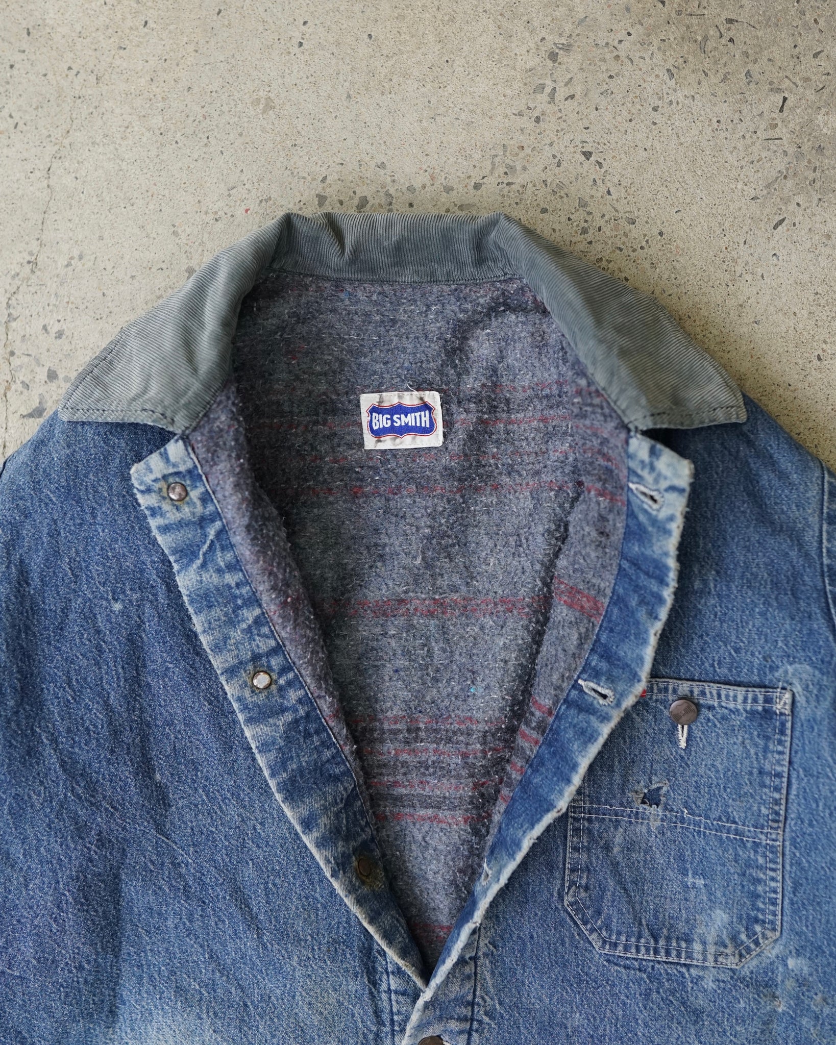 big smith denim jacket - medium